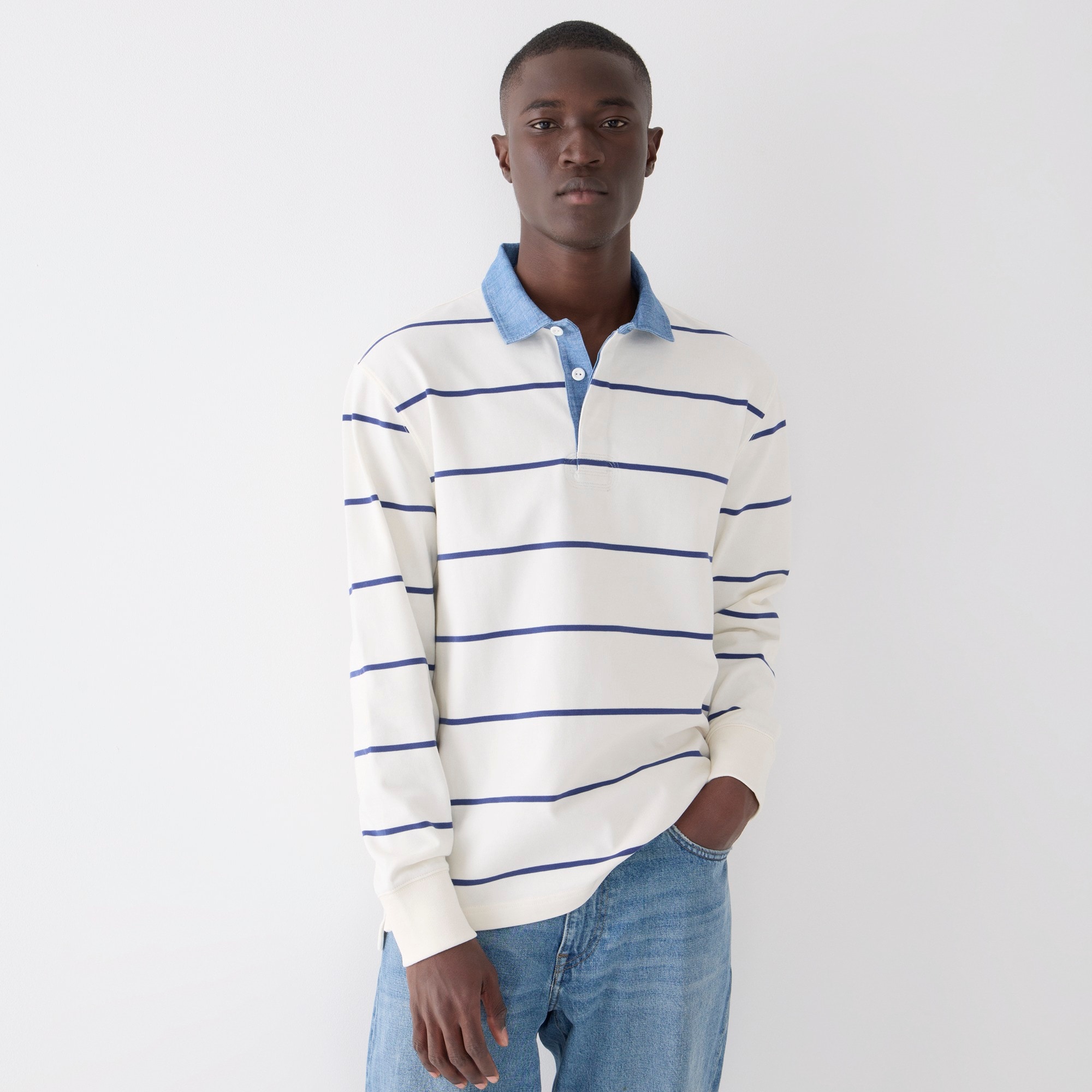 Rugby shirt in stripe