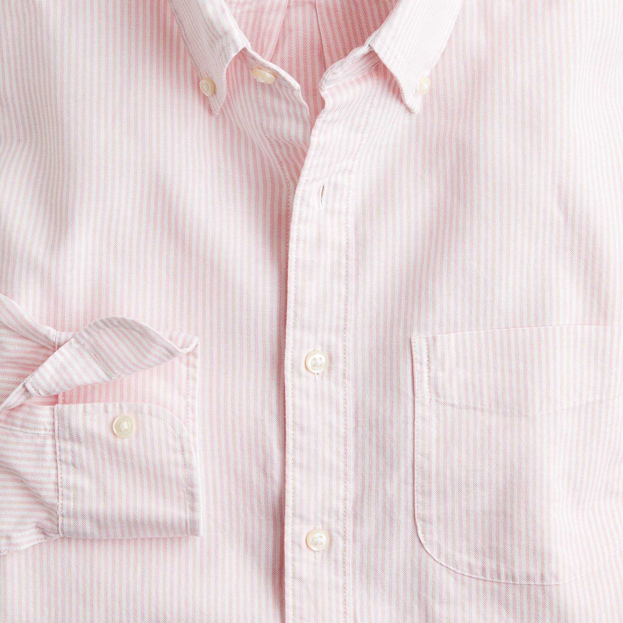Slim Broken-in organic cotton oxford shirt