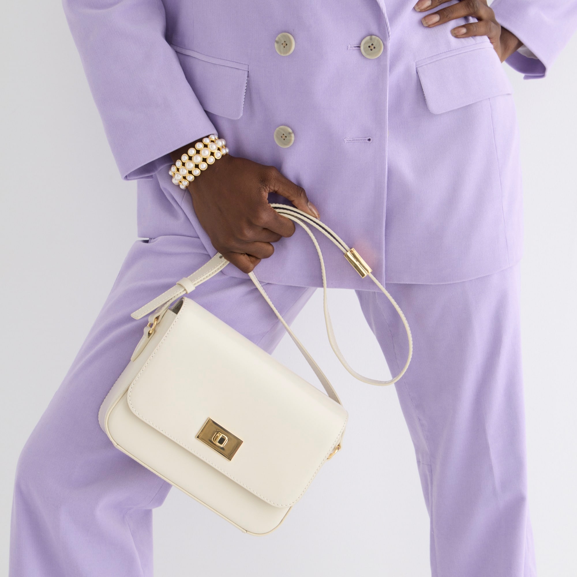 Edie Italian leather bag