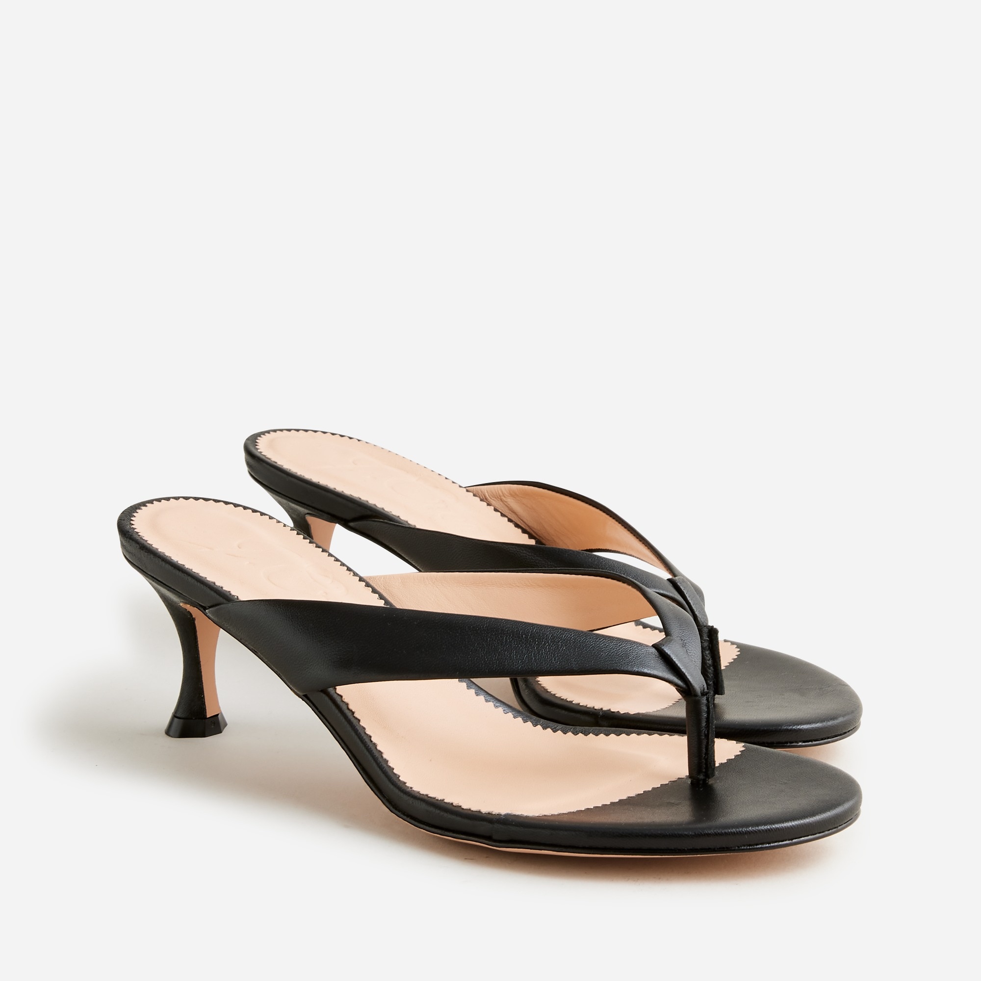 Violetta made-in-Italy thong sandals in leather