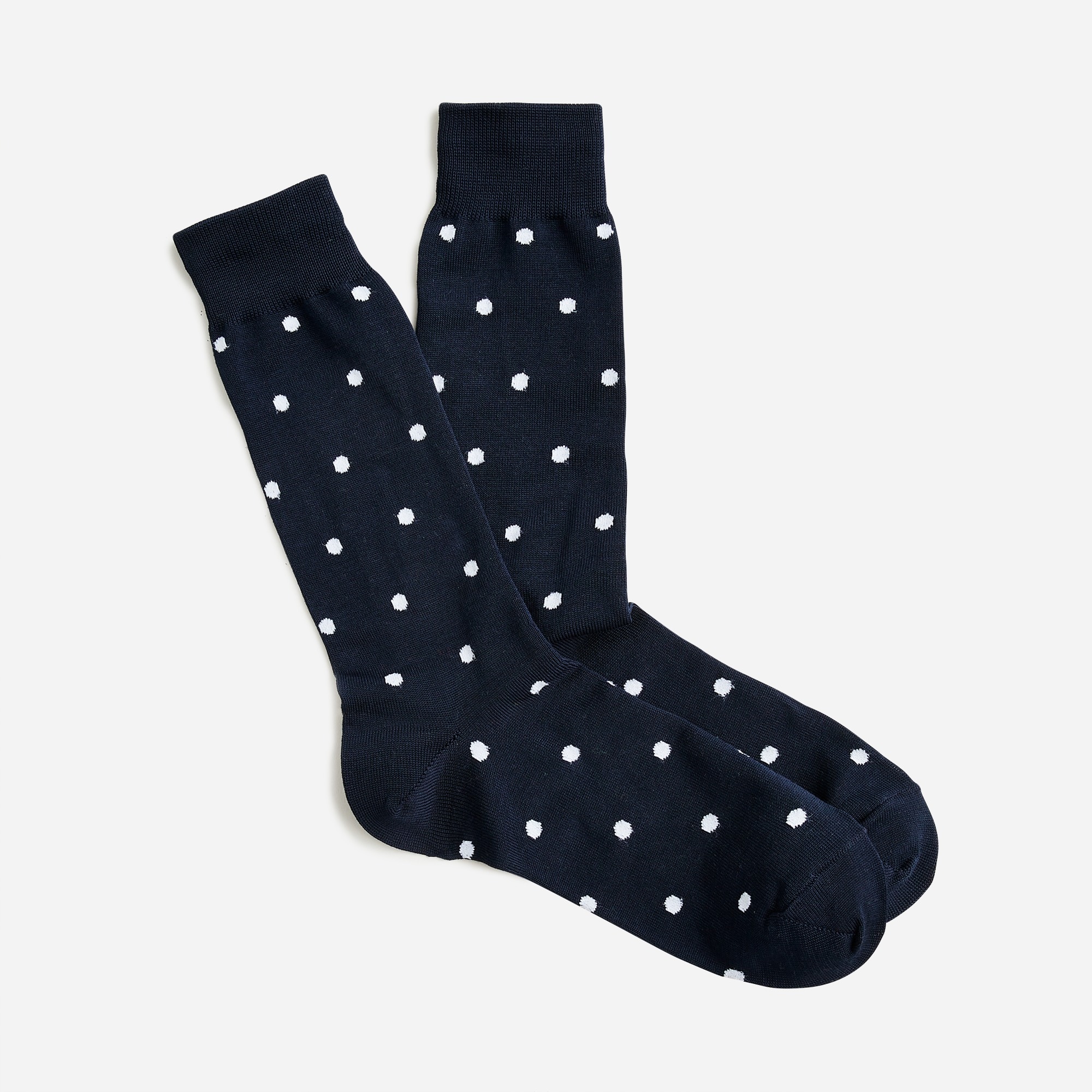 Dress socks in dots