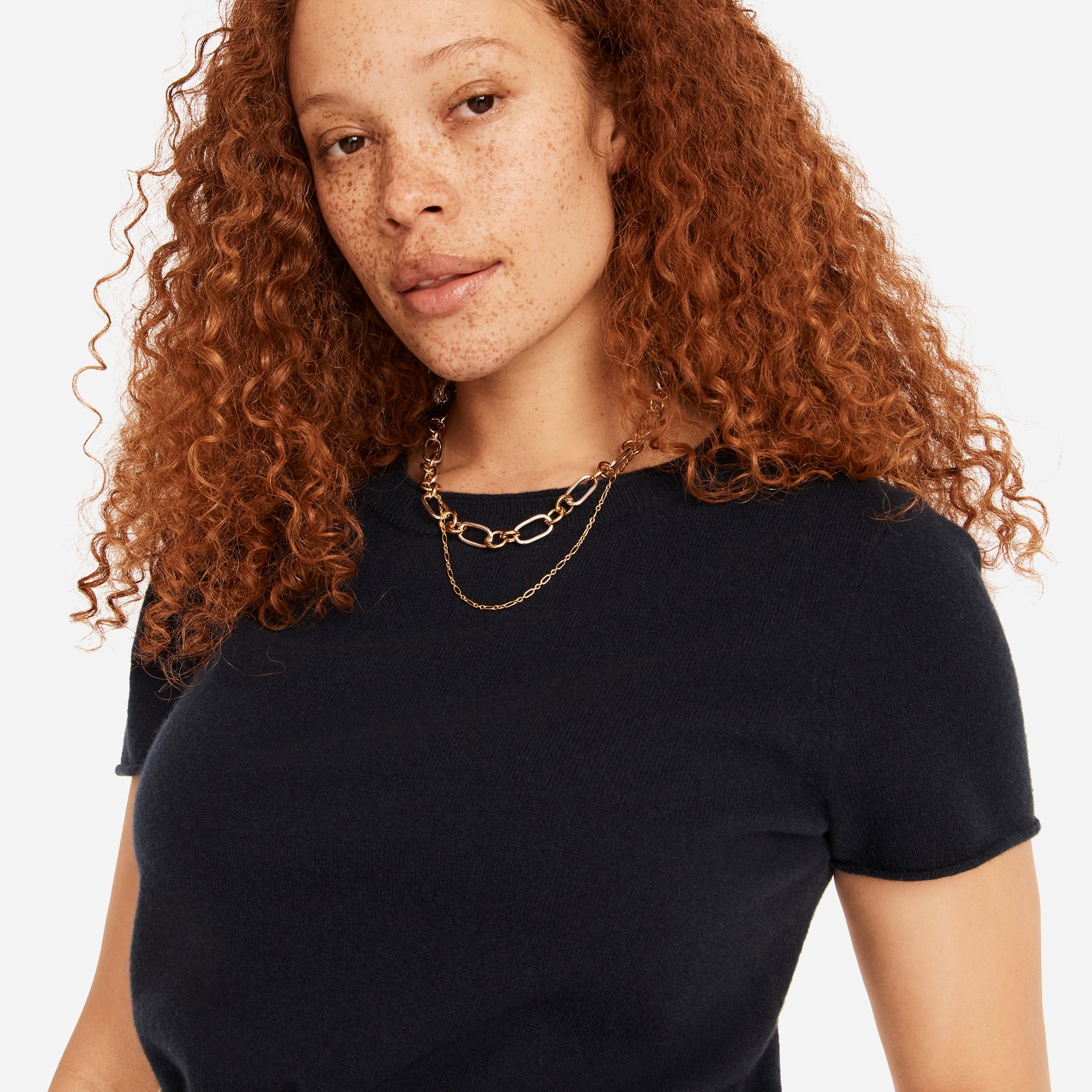 Relaxed cashmere T-shirt