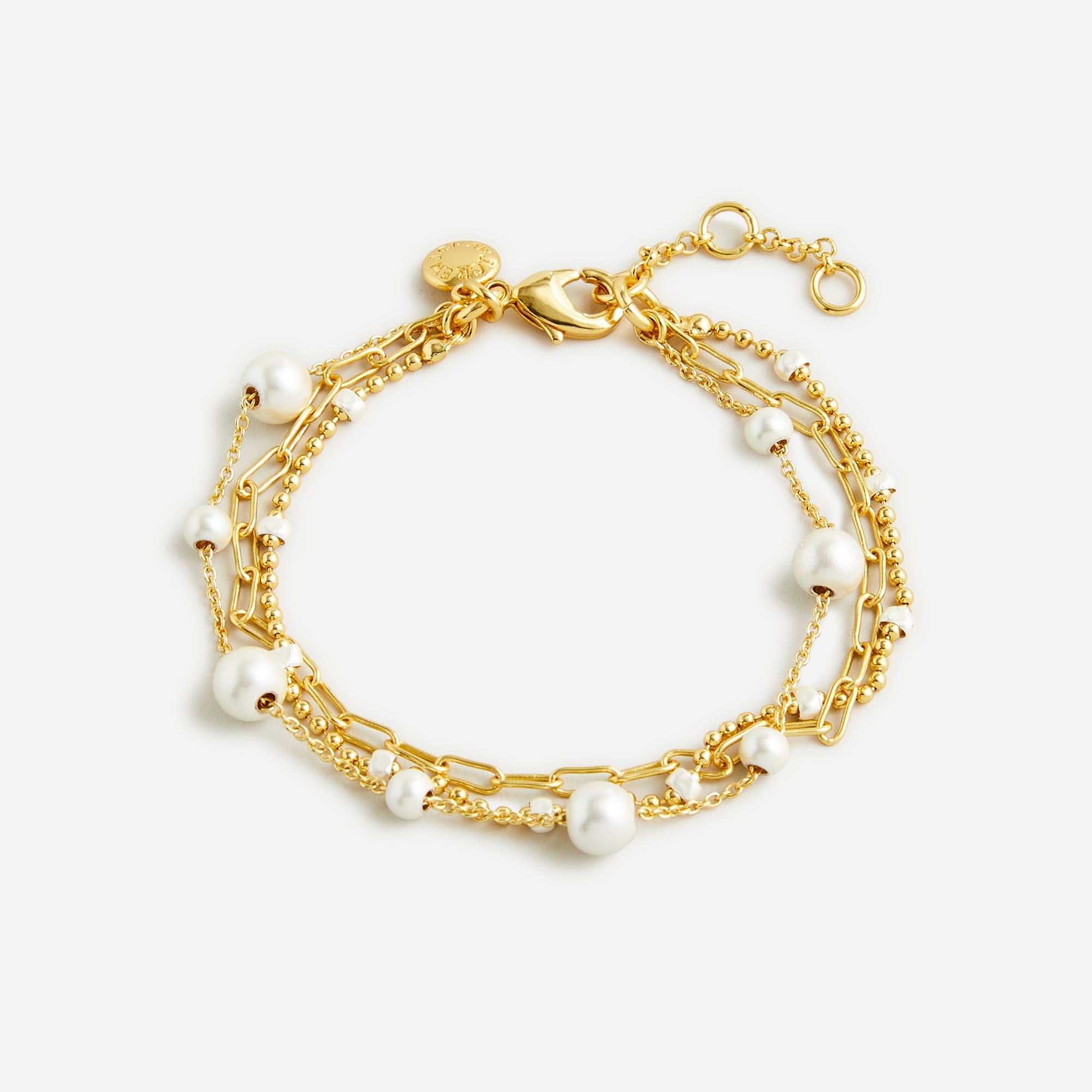 Dainty layered bracelet