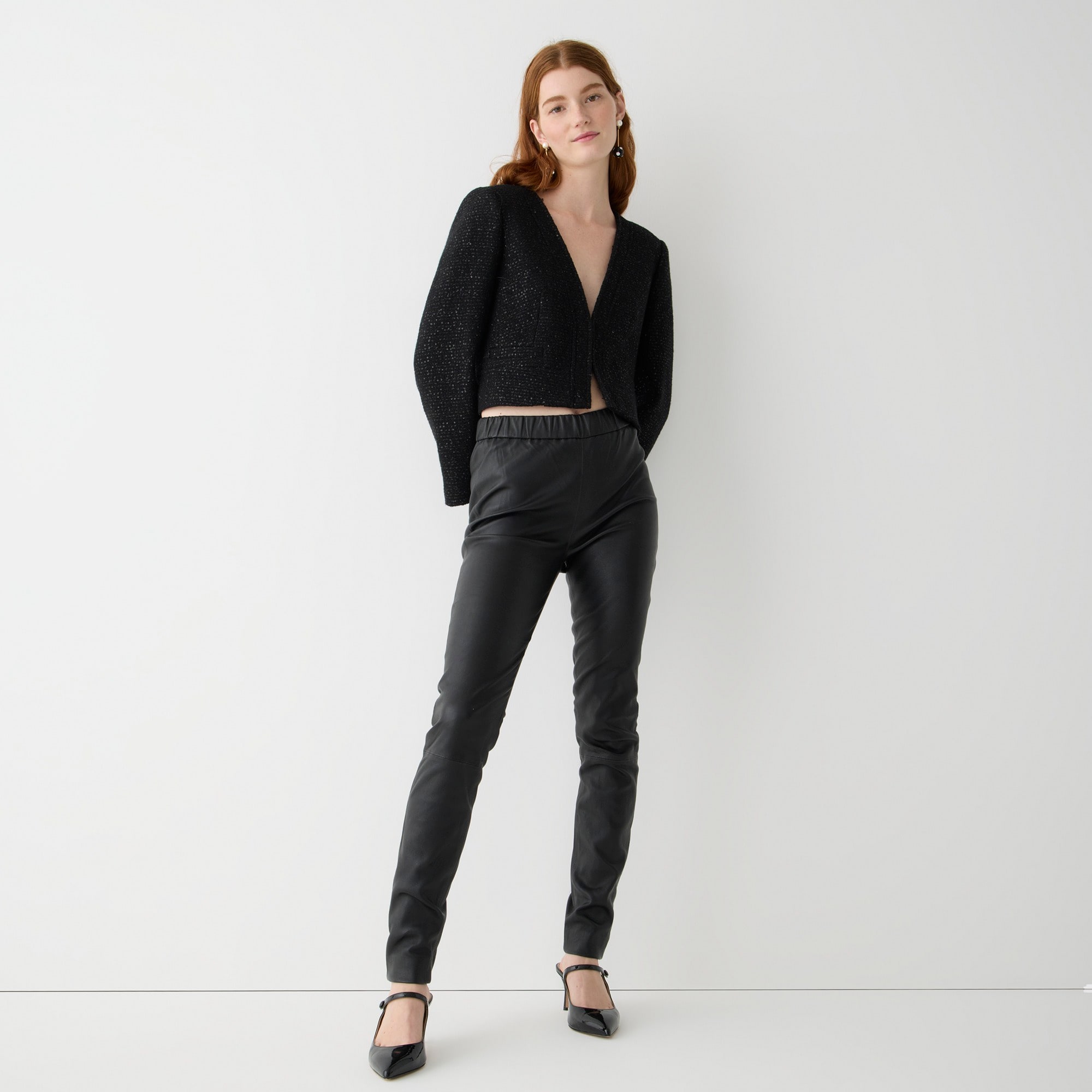 Collection leather leggings