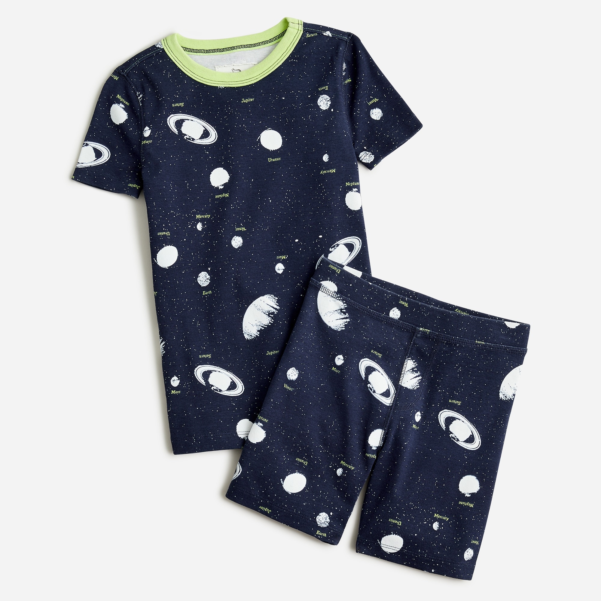 Boys' short-sleeve printed sleep set