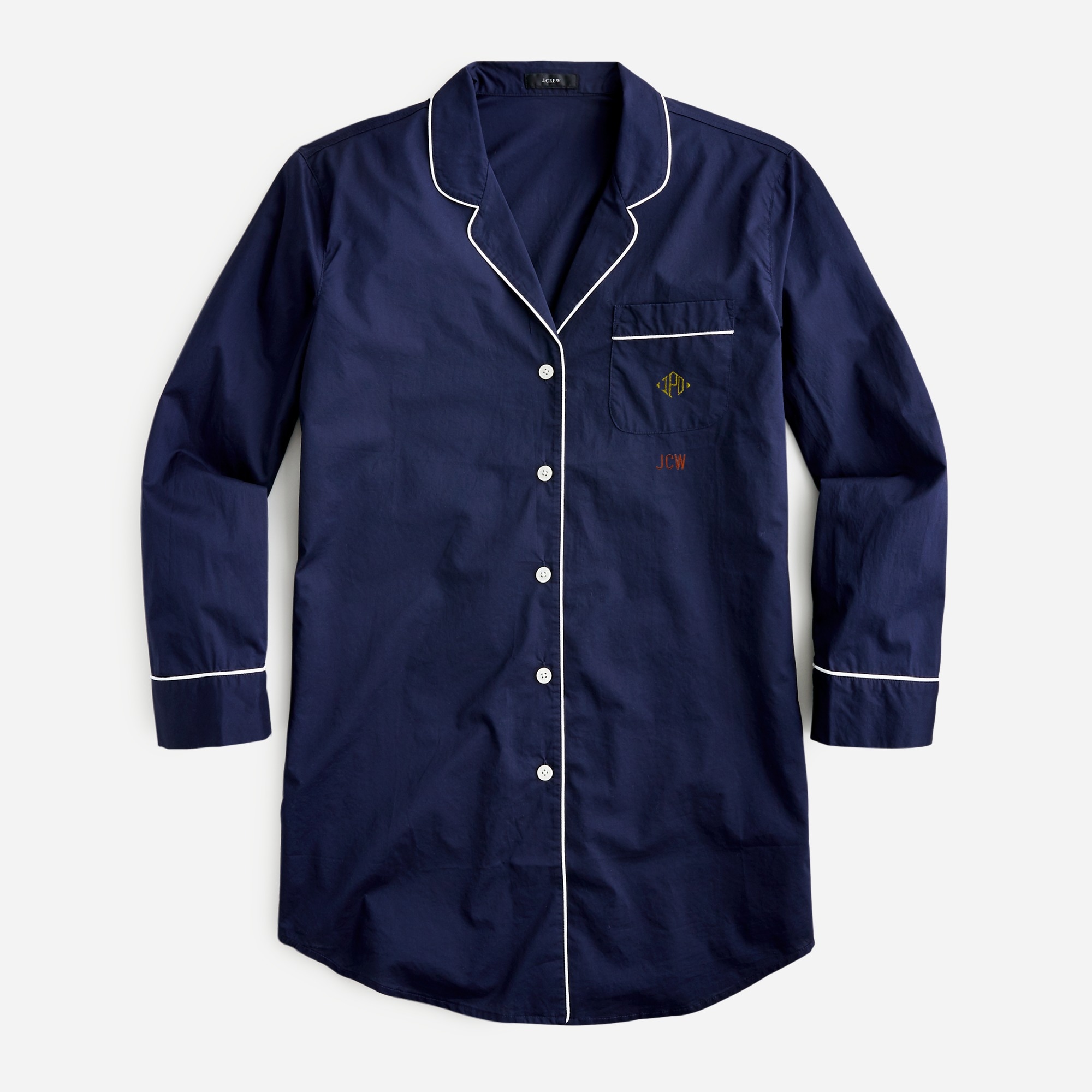 End-on-end cotton nightshirt