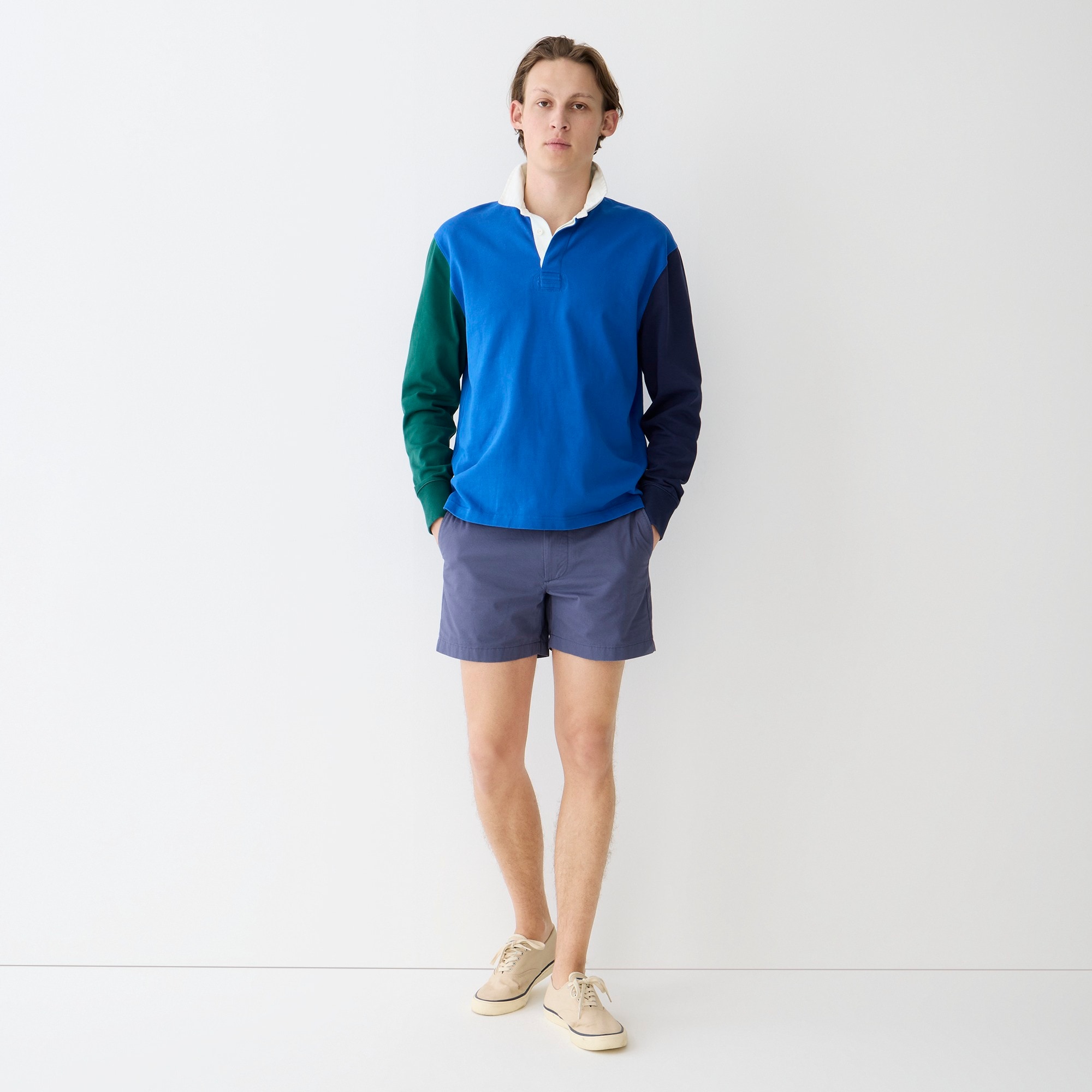 5" stretch chino short