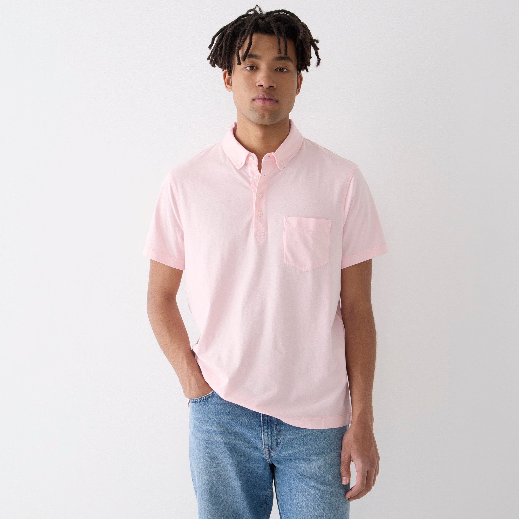 Relaxed Broken-in polo shirt