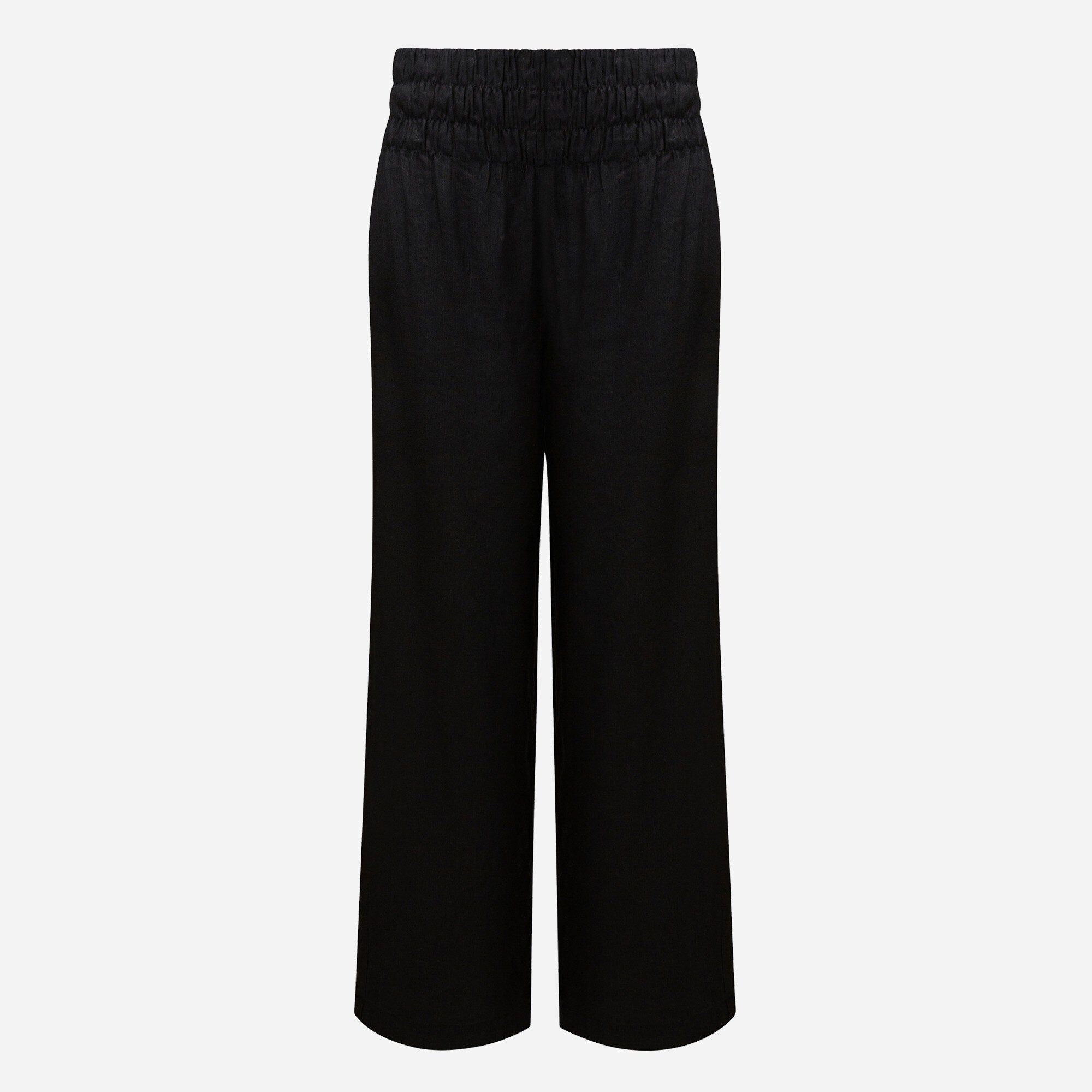 Onia air linen smocked pant