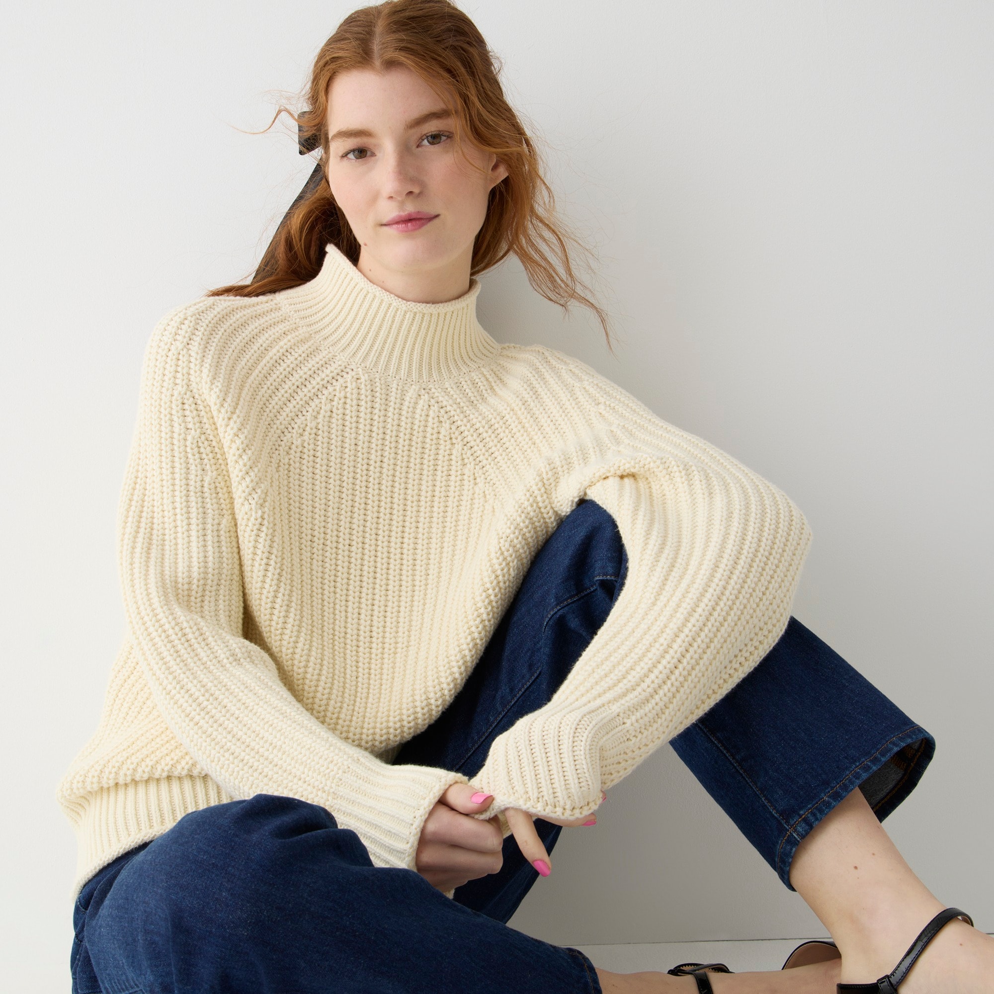 Relaxed Rollneck™ sweater