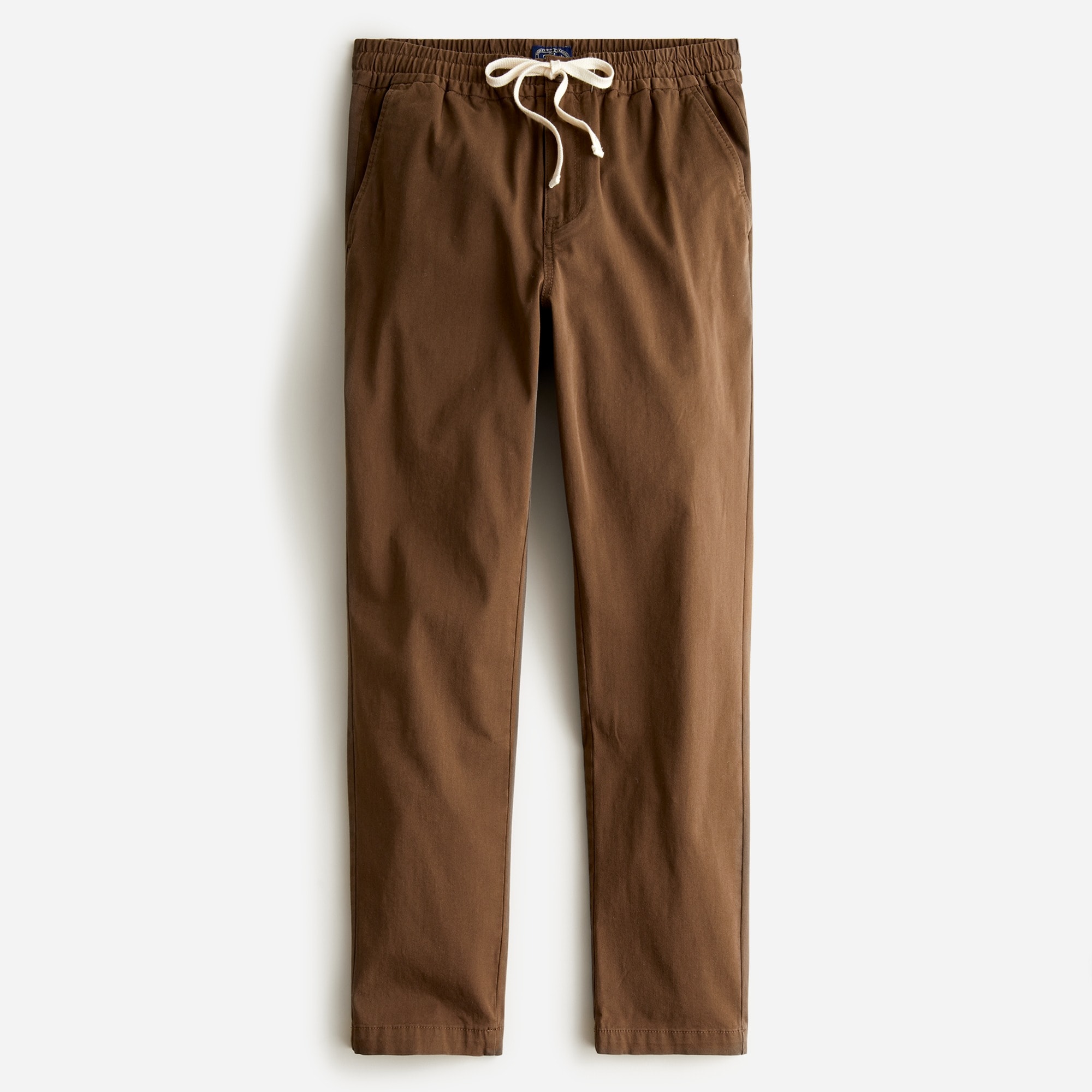 Slim dock pant in stretch cotton blend