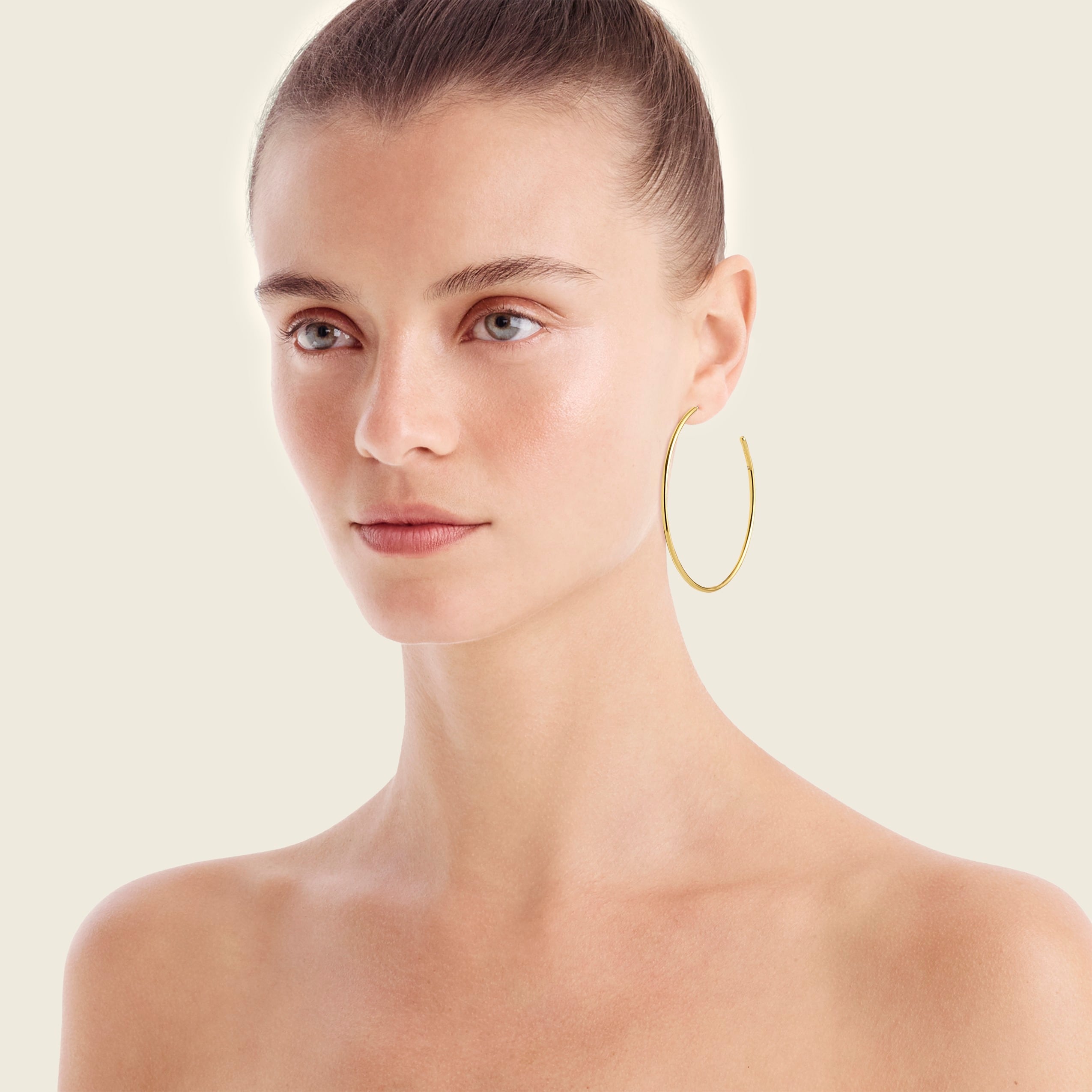 Thin hoop set-of-two earring pairs