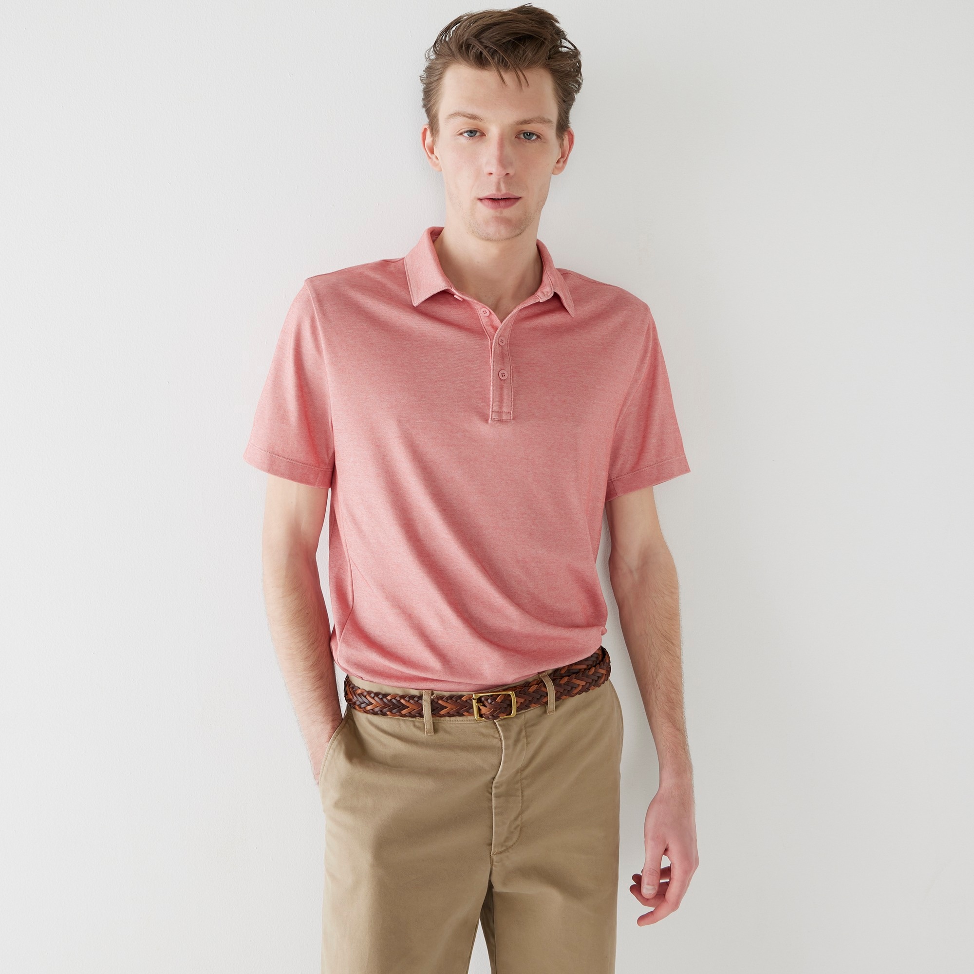 Performance polo shirt with COOLMAX®