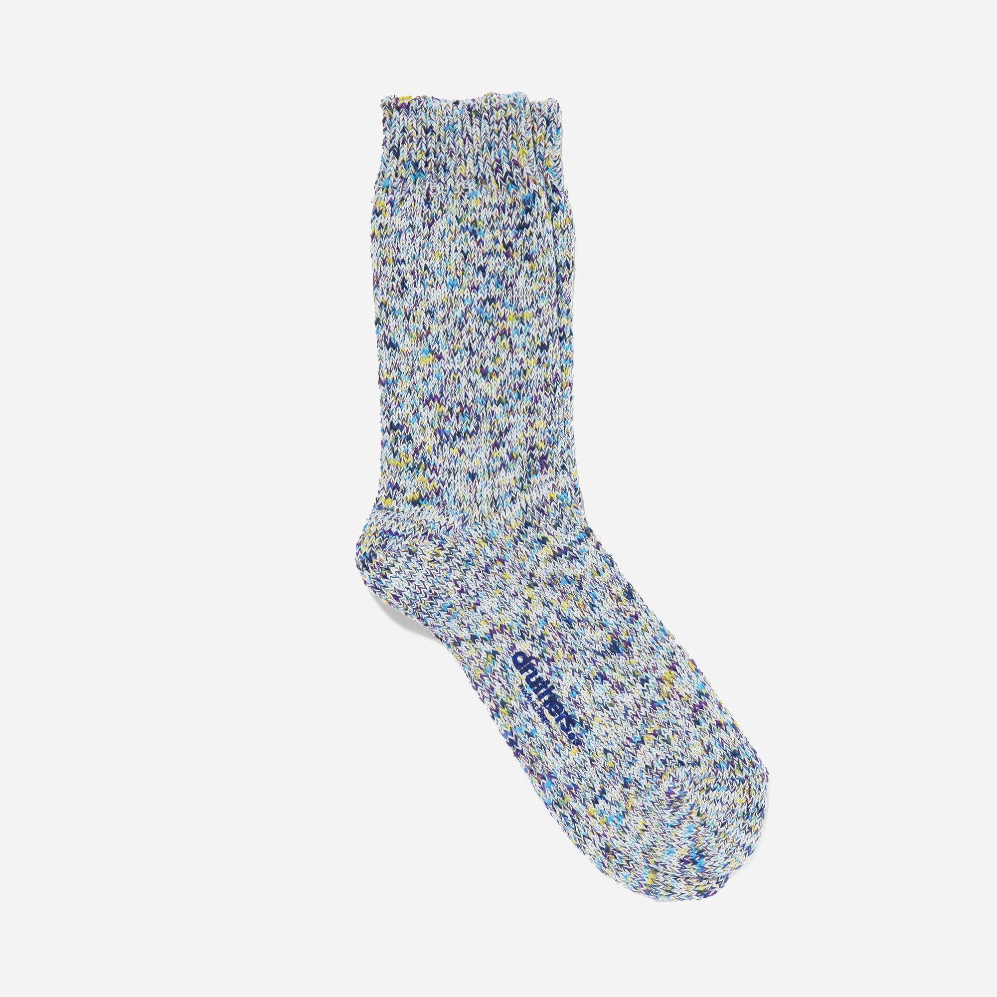 Druthers tie-dye yarn crew socks