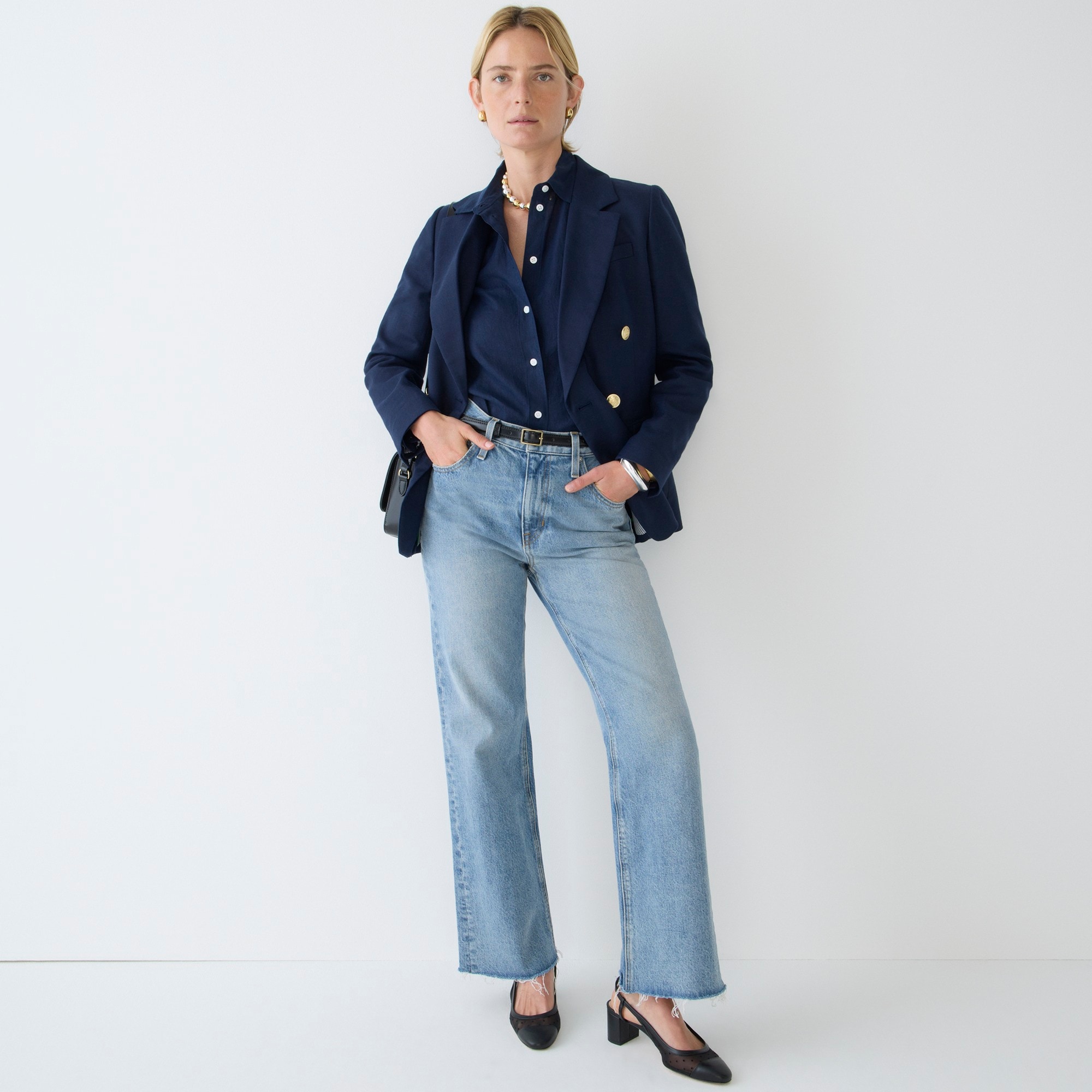 Slim-fit Baird McNutt Irish linen shirt