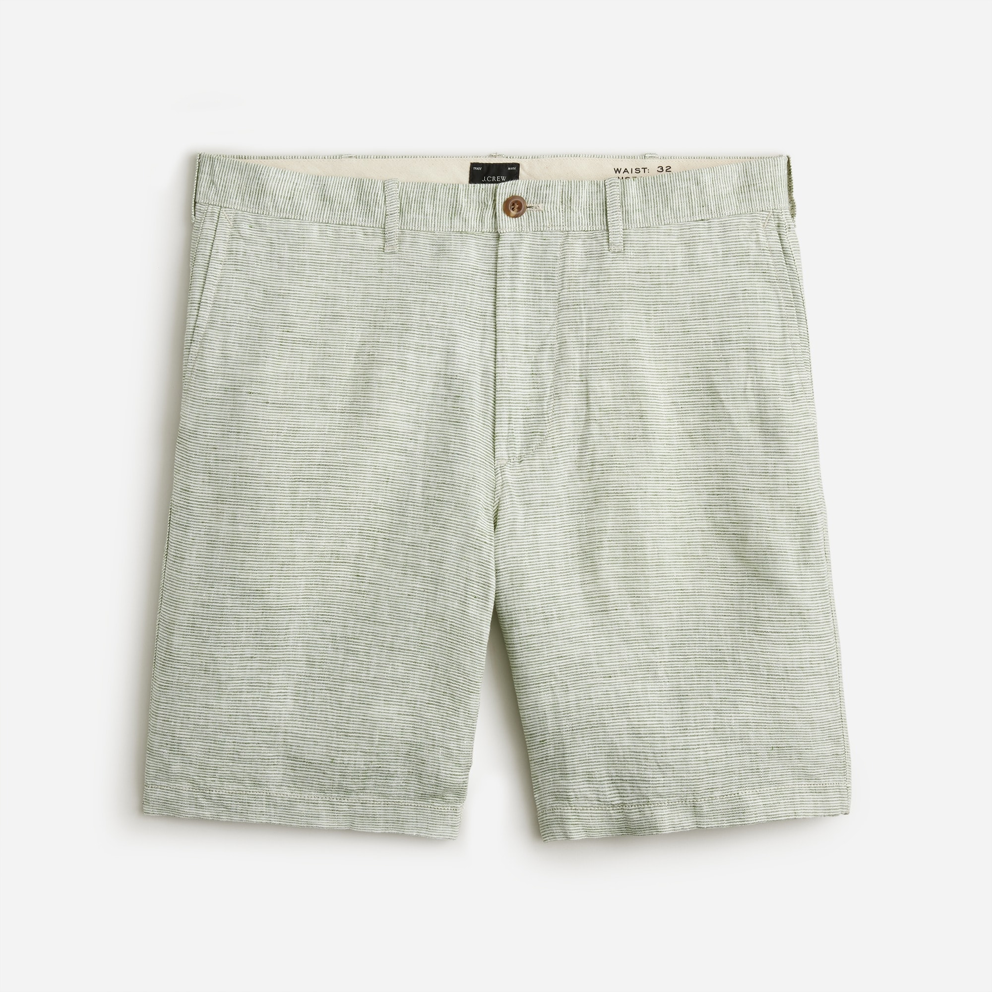 9" linen short