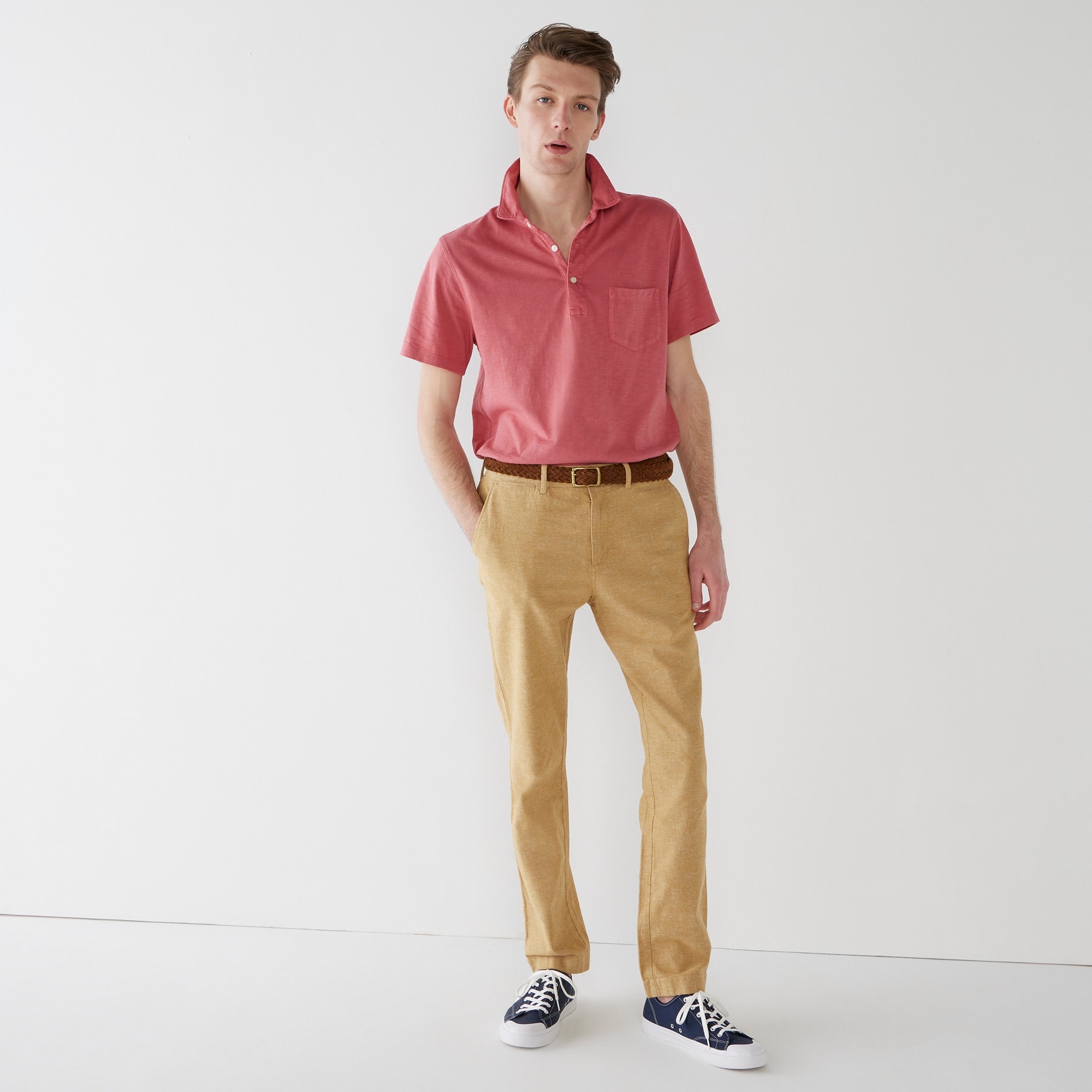 770™ Straight-fit chino pant in stretch slub cotton blend