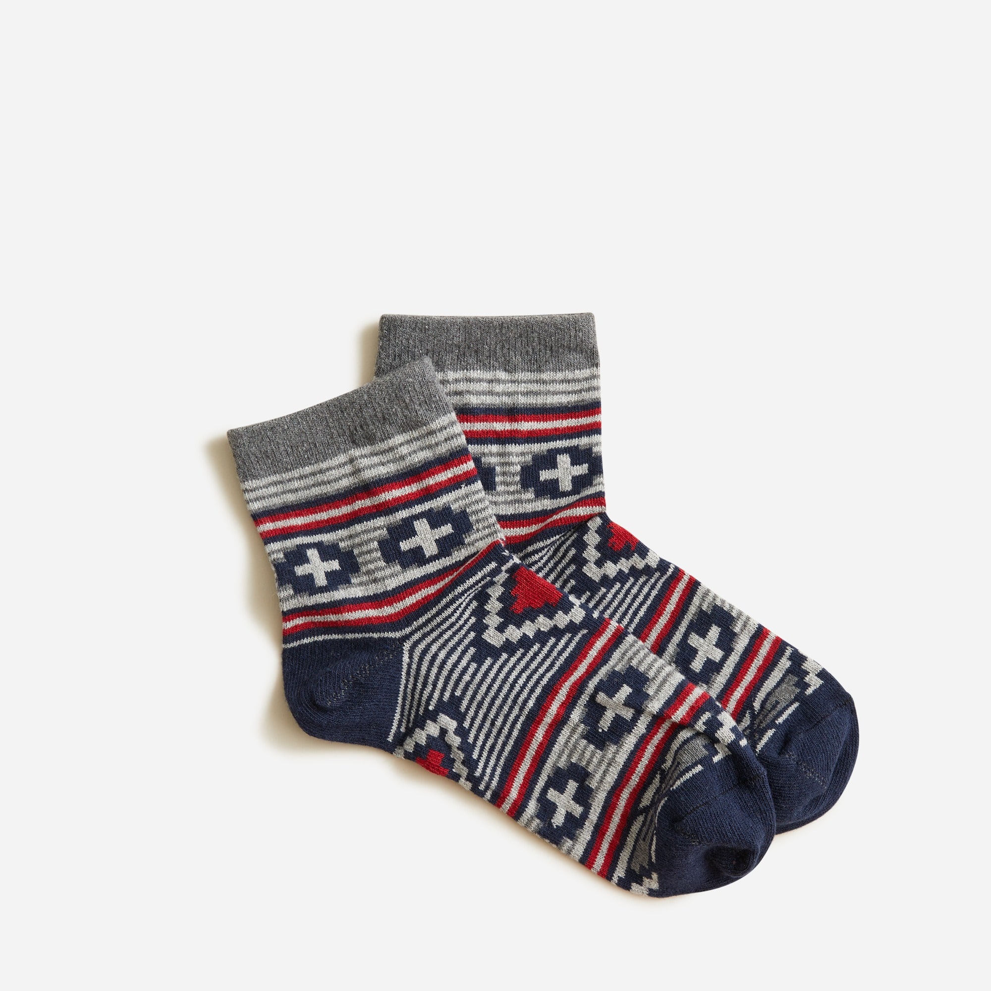 American Trench southwest pattern quarter socks