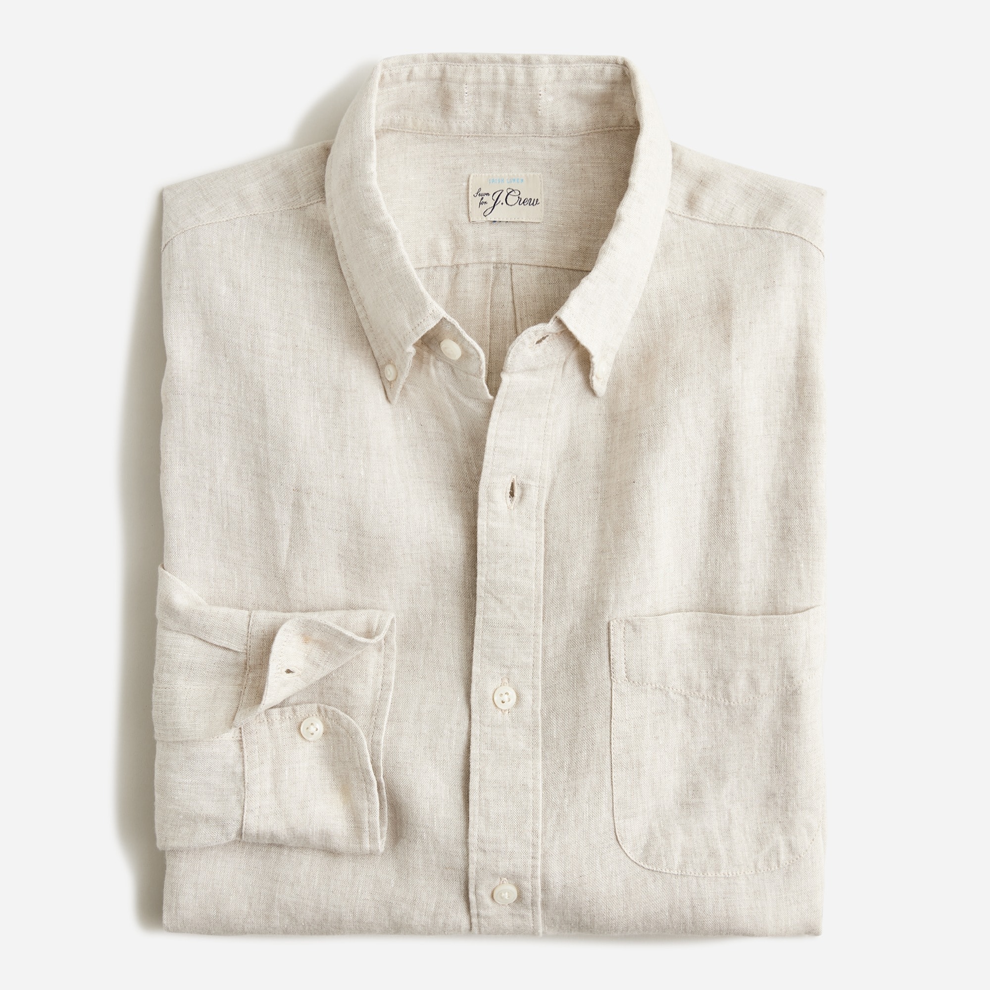 Slim Baird McNutt Irish linen shirt