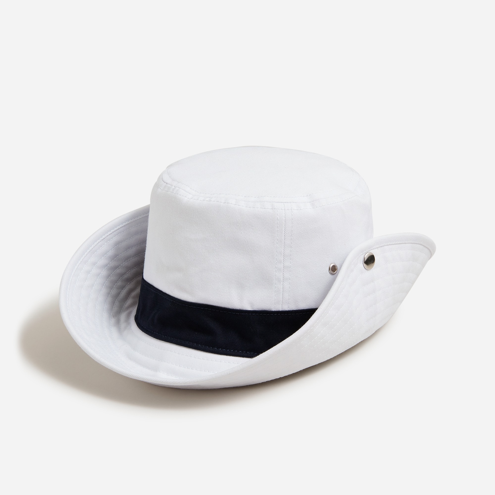 Bucket hat in cotton twill