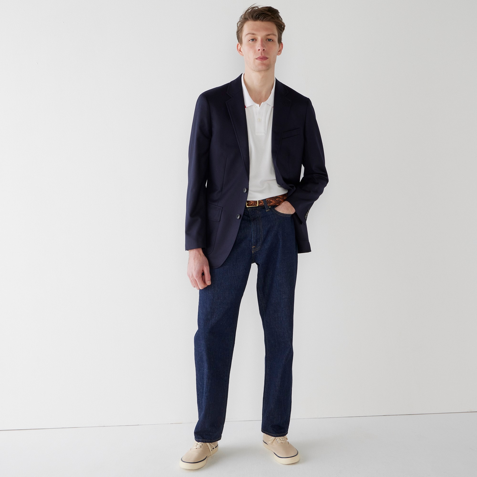 Ludlow Legacy blazer in Italian wool flannel