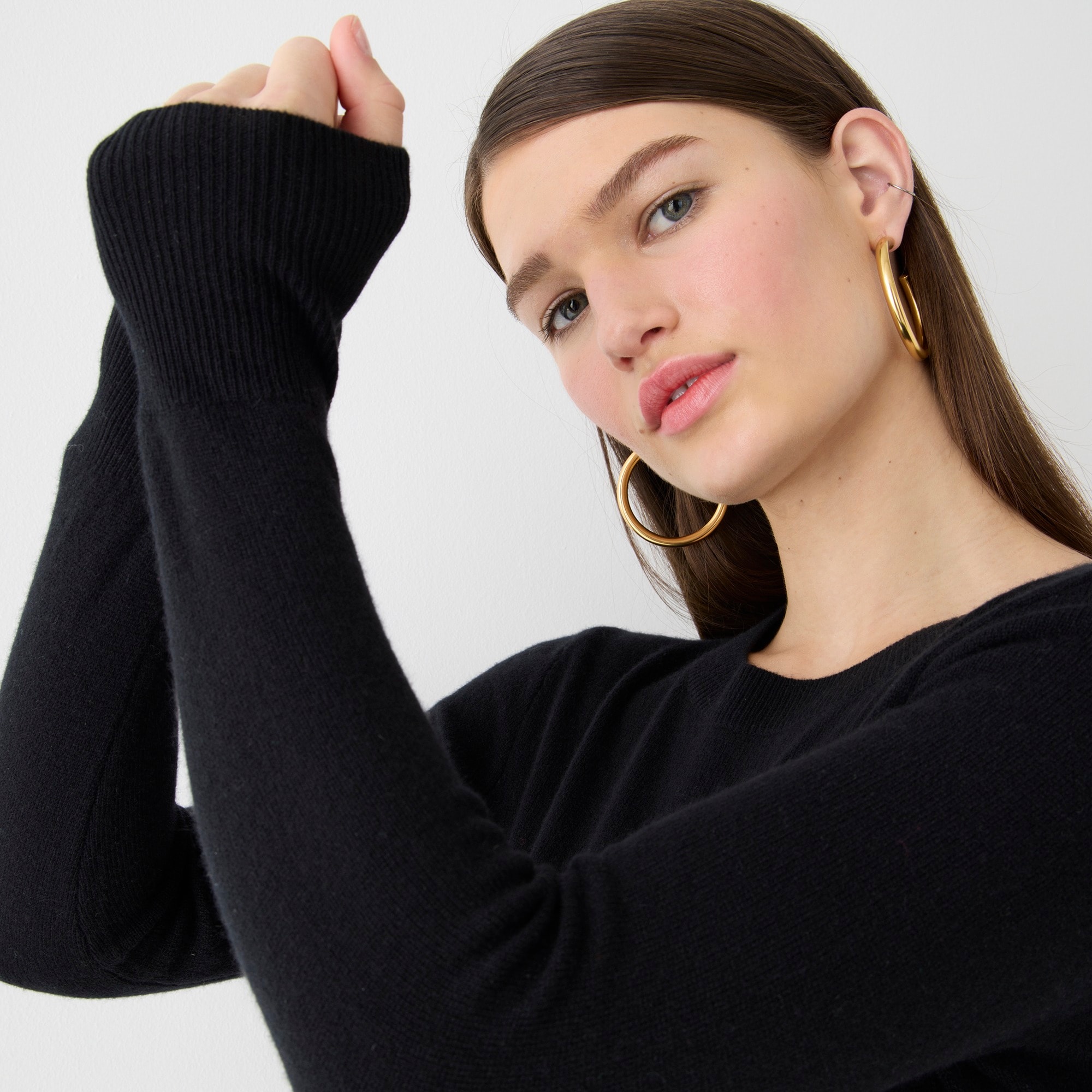 Cashmere classic-fit crewneck sweater