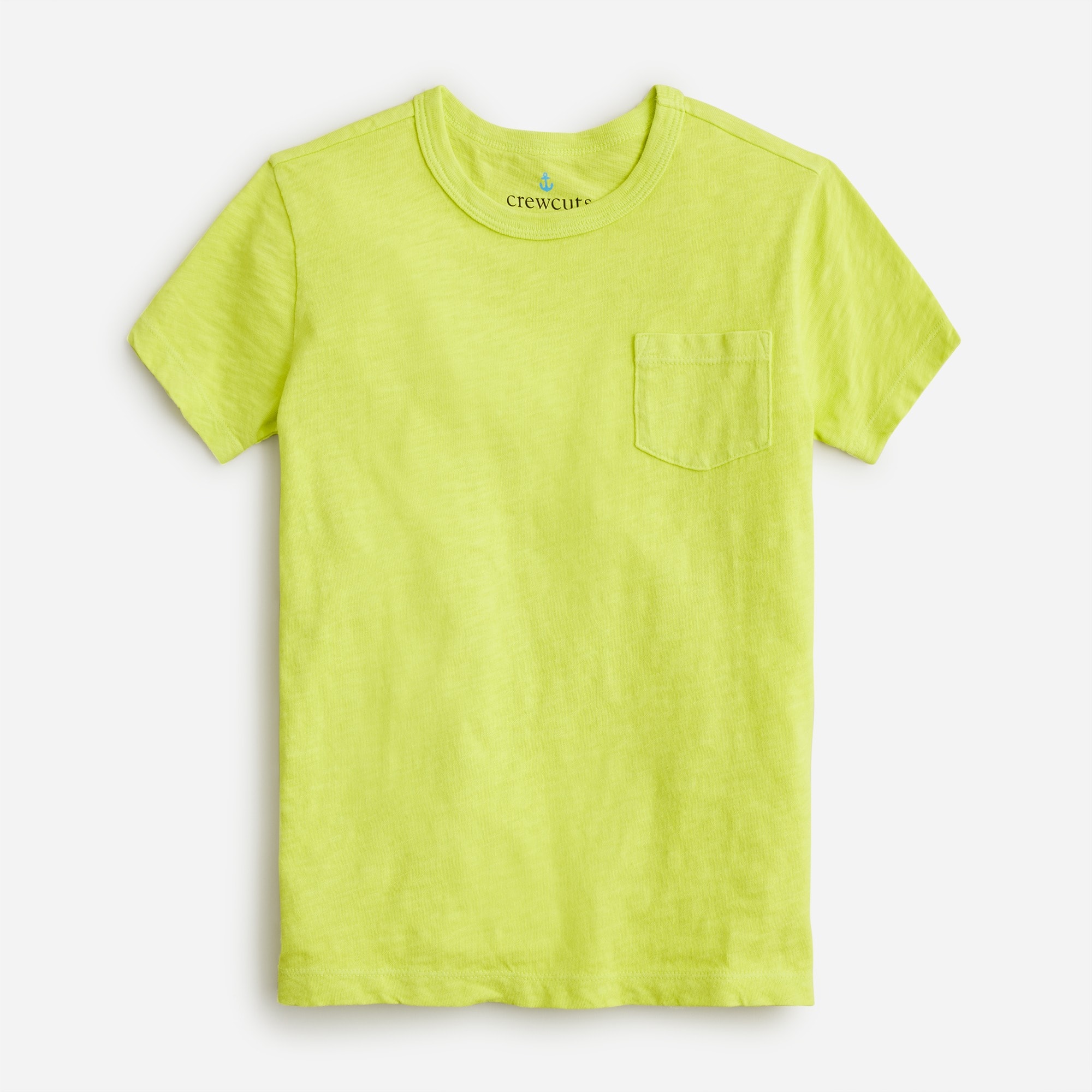 Kids' garment-dyed pocket T-shirt