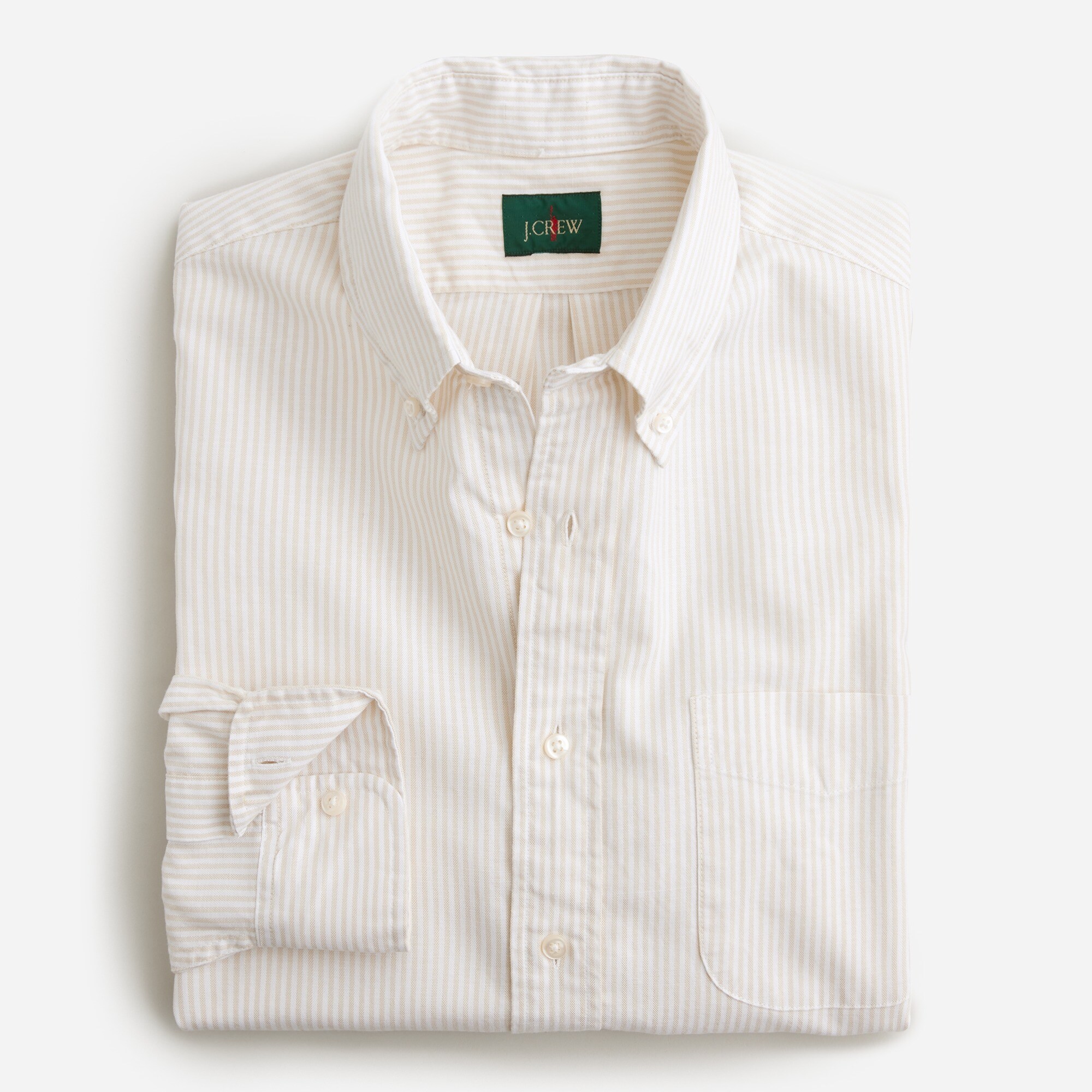 Relaxed Broken-in organic cotton oxford shirt