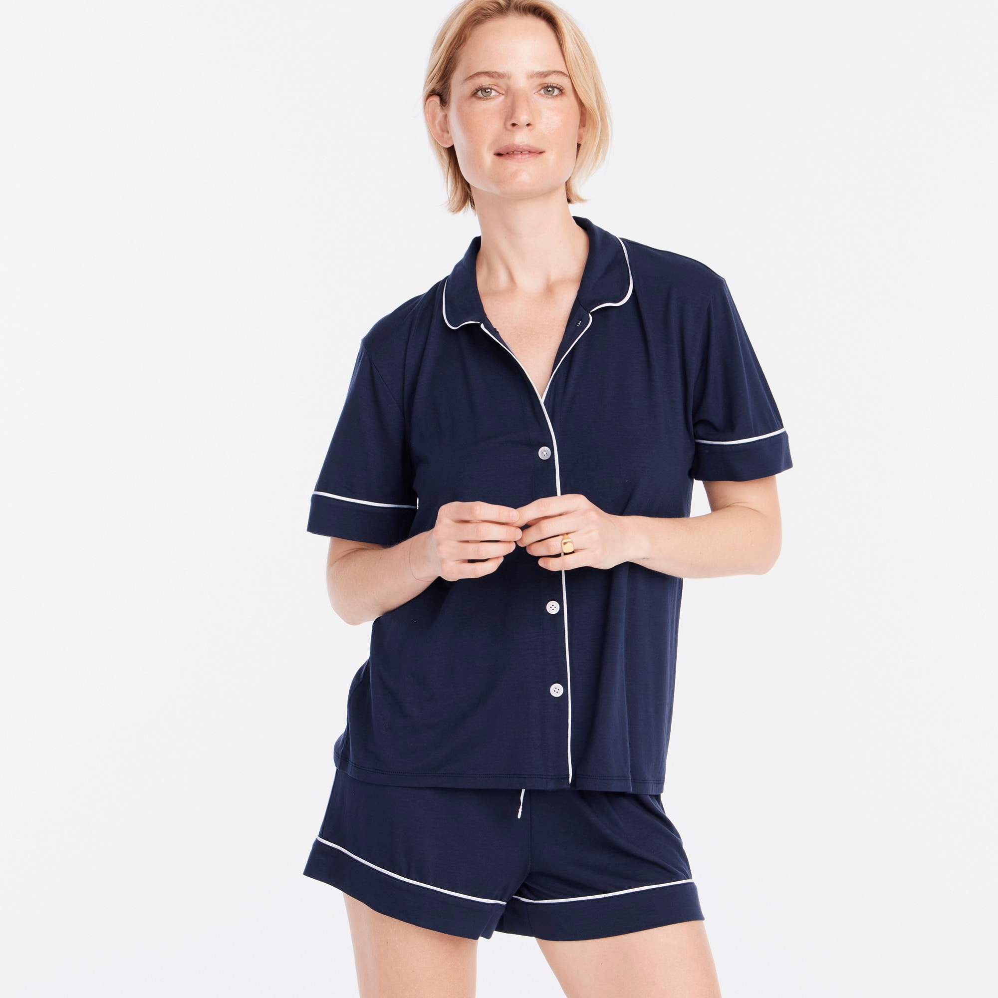 Eco dreamiest short-sleeve pajama set