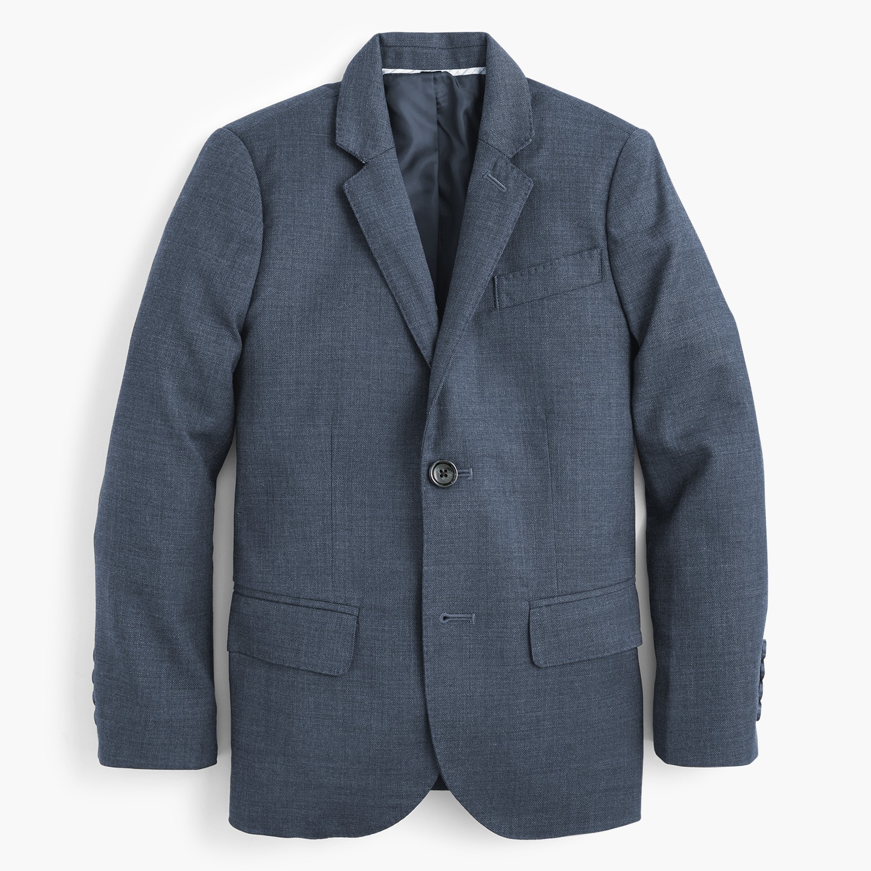 Boys' Ludlow suit jacket in stretch worsted wool blend
