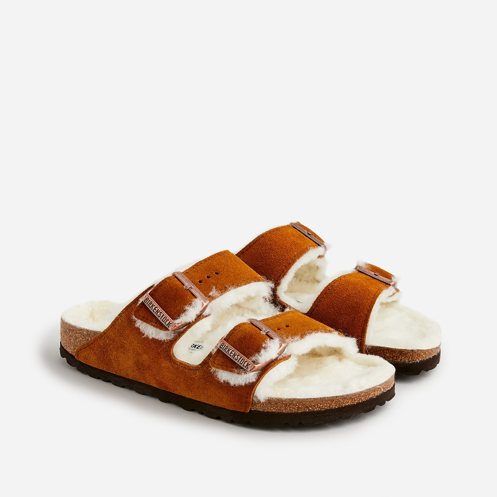 Birkenstock® Arizona shearling sandals