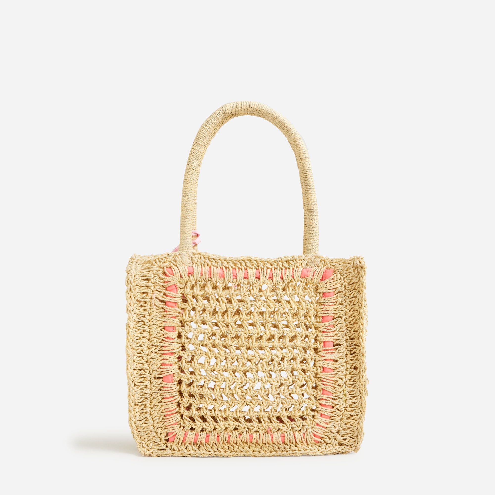 Girls' hand-crocheted purse