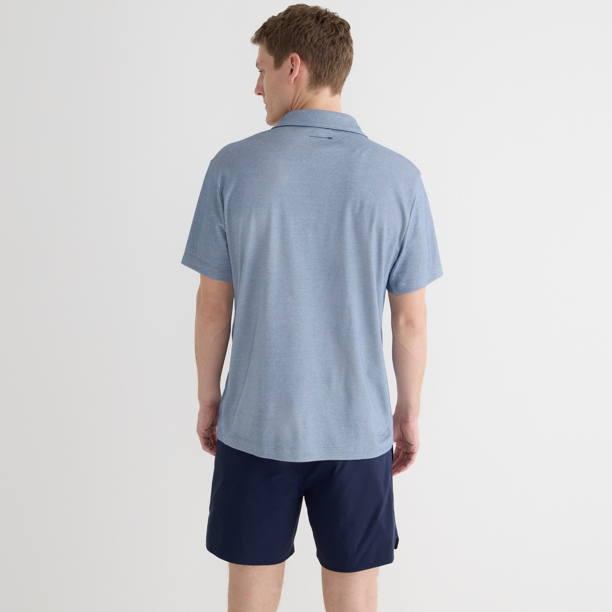 Performance polo shirt with COOLMAX®