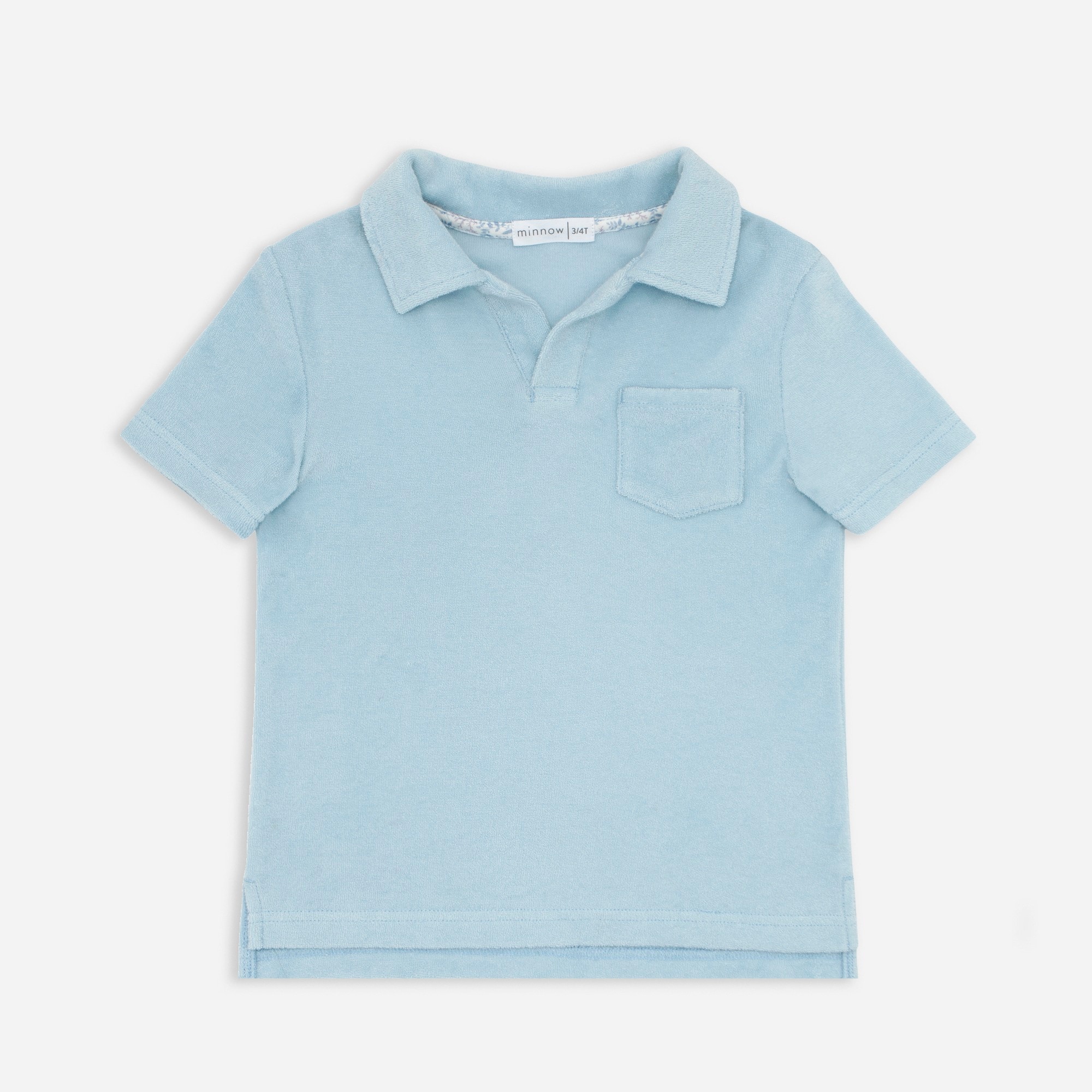 Boys' minnow™ french terry polo shirt