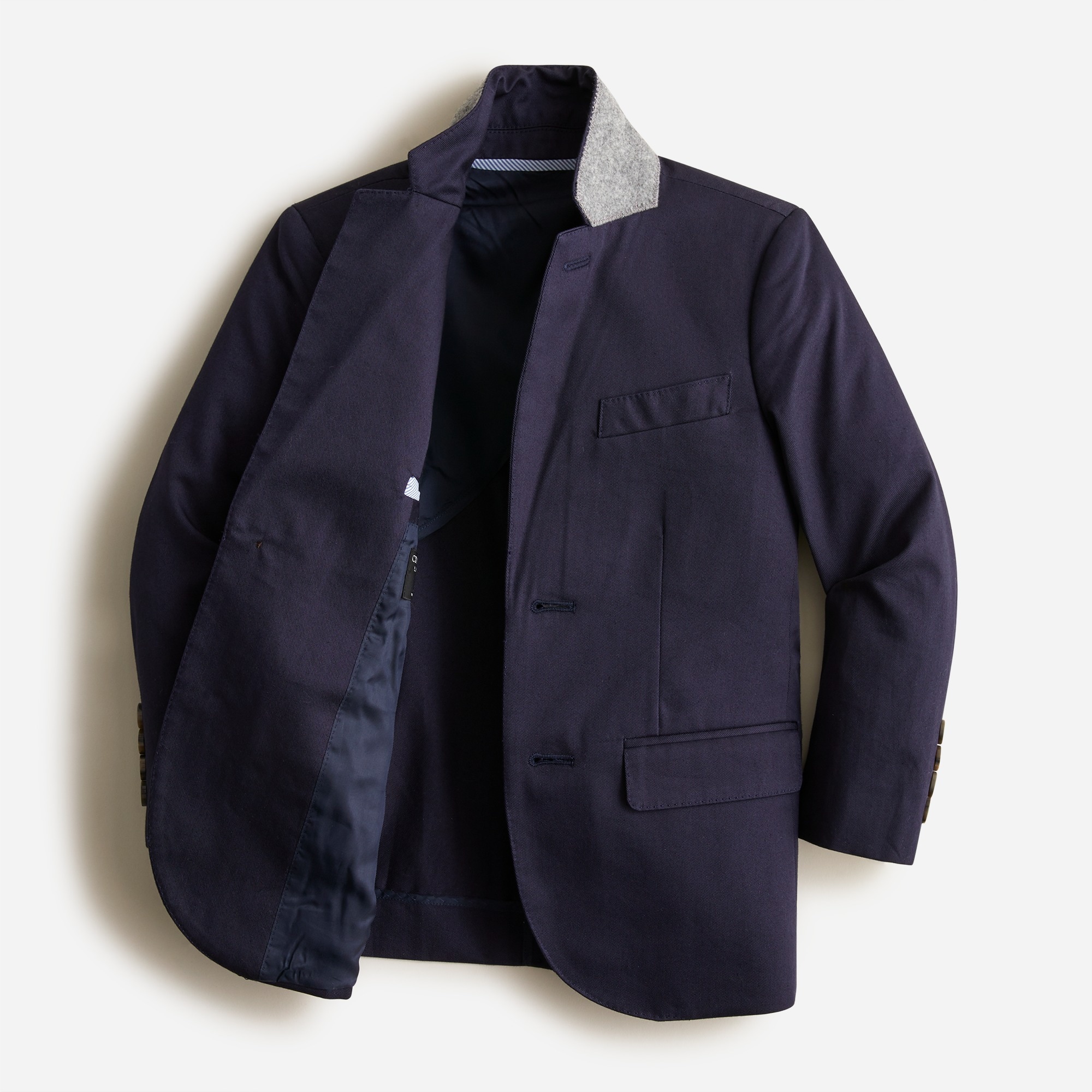 Boys' Ludlow suit jacket in Italian chino