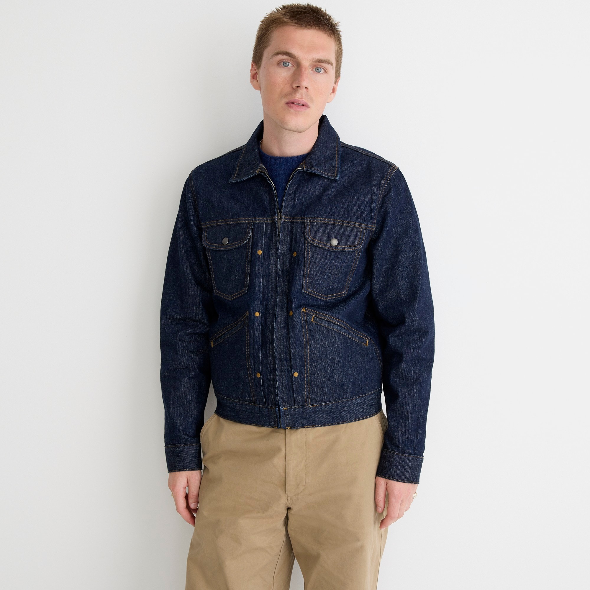 Wallace & Barnes ranch jacket in Japanese denim