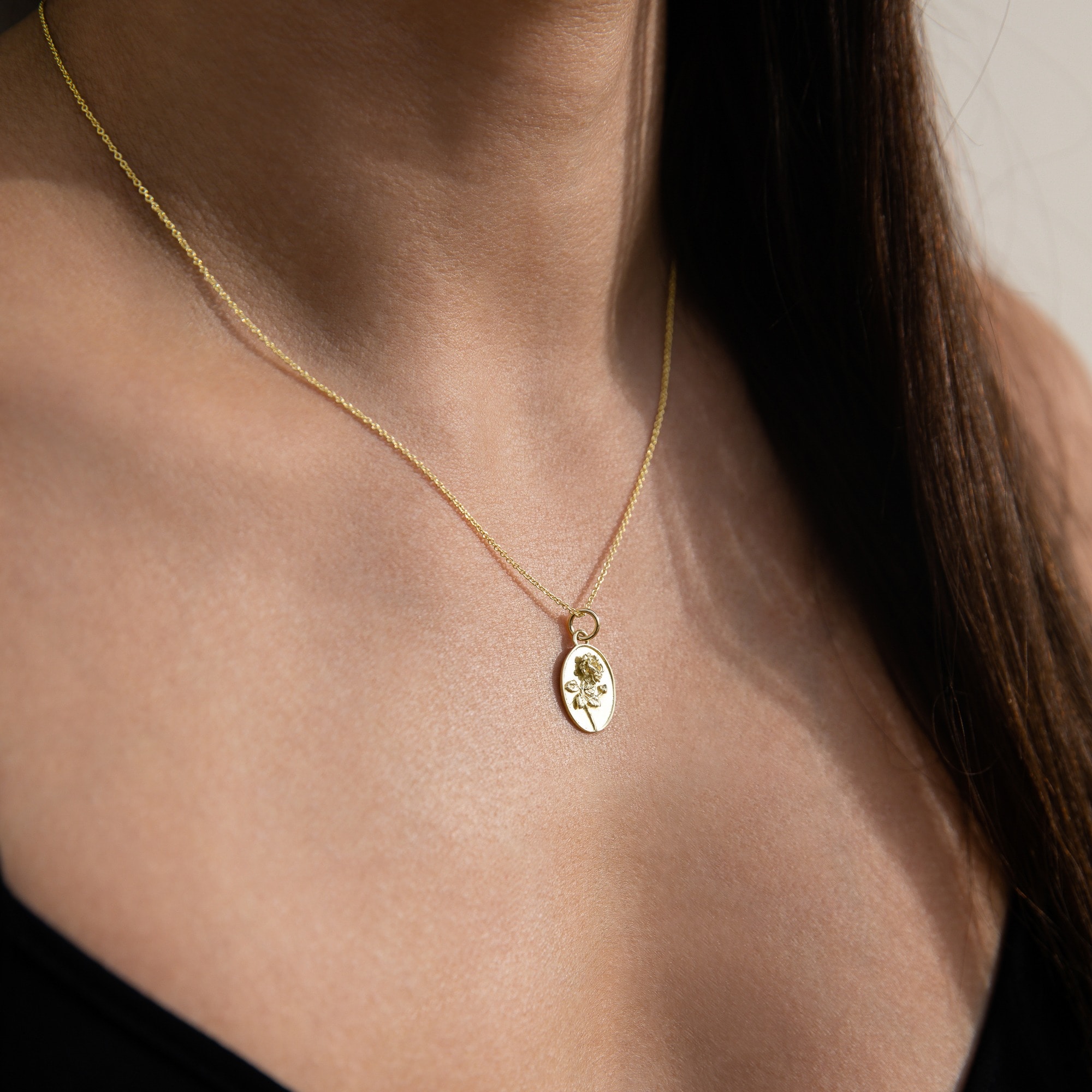 TALON JEWELRY Rose pendant