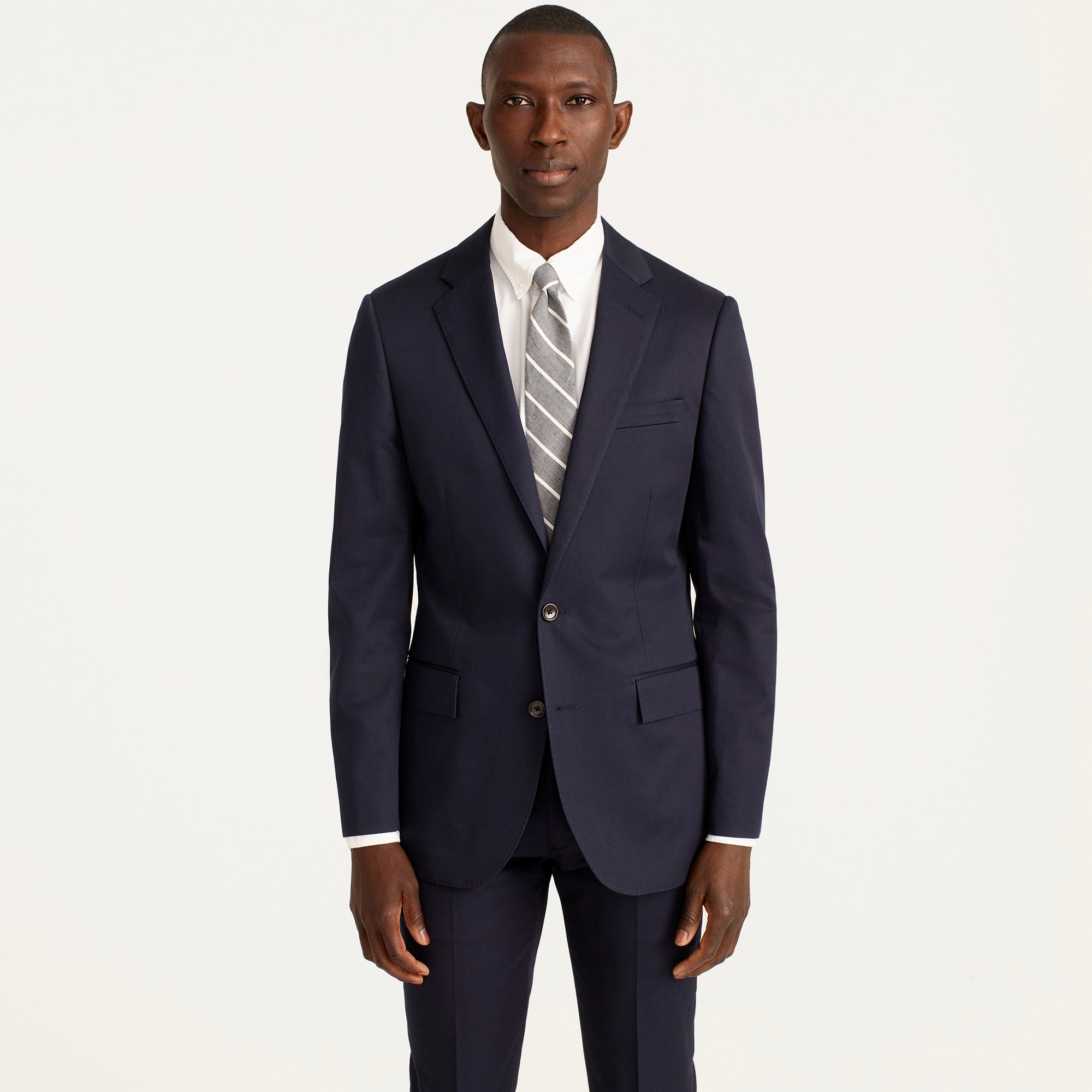 Ludlow Slim-fit suit jacket in Italian chino