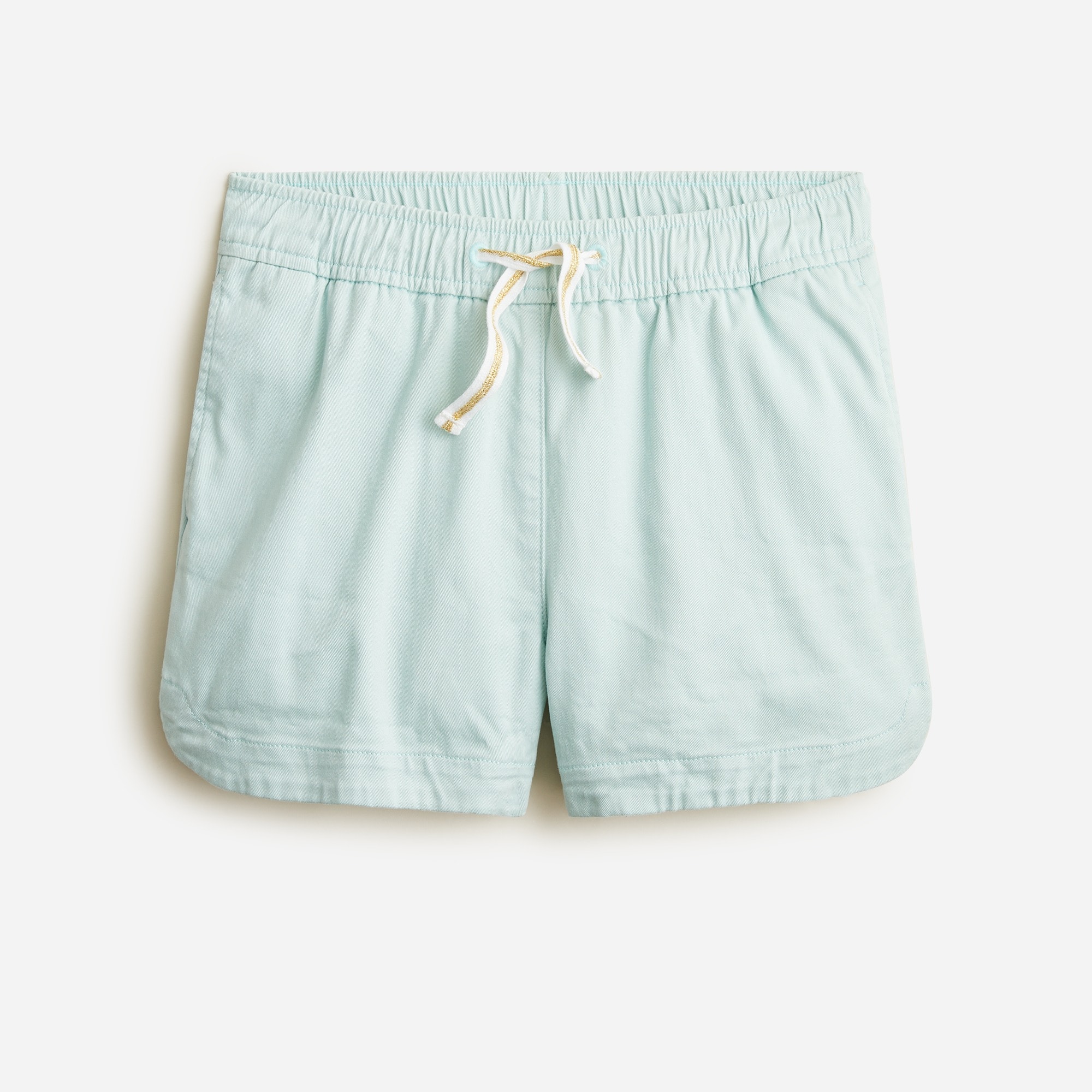 Girls' fishtail-hem short in chino