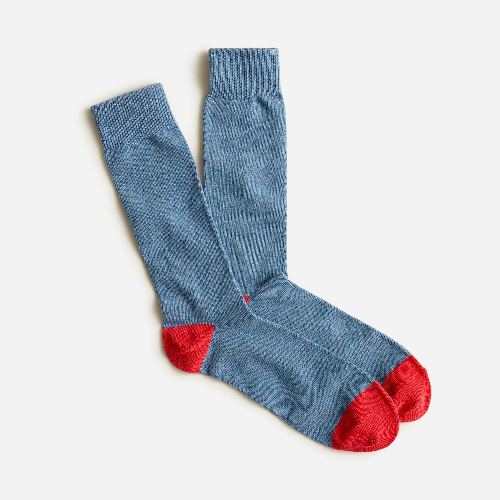Solid cotton socks