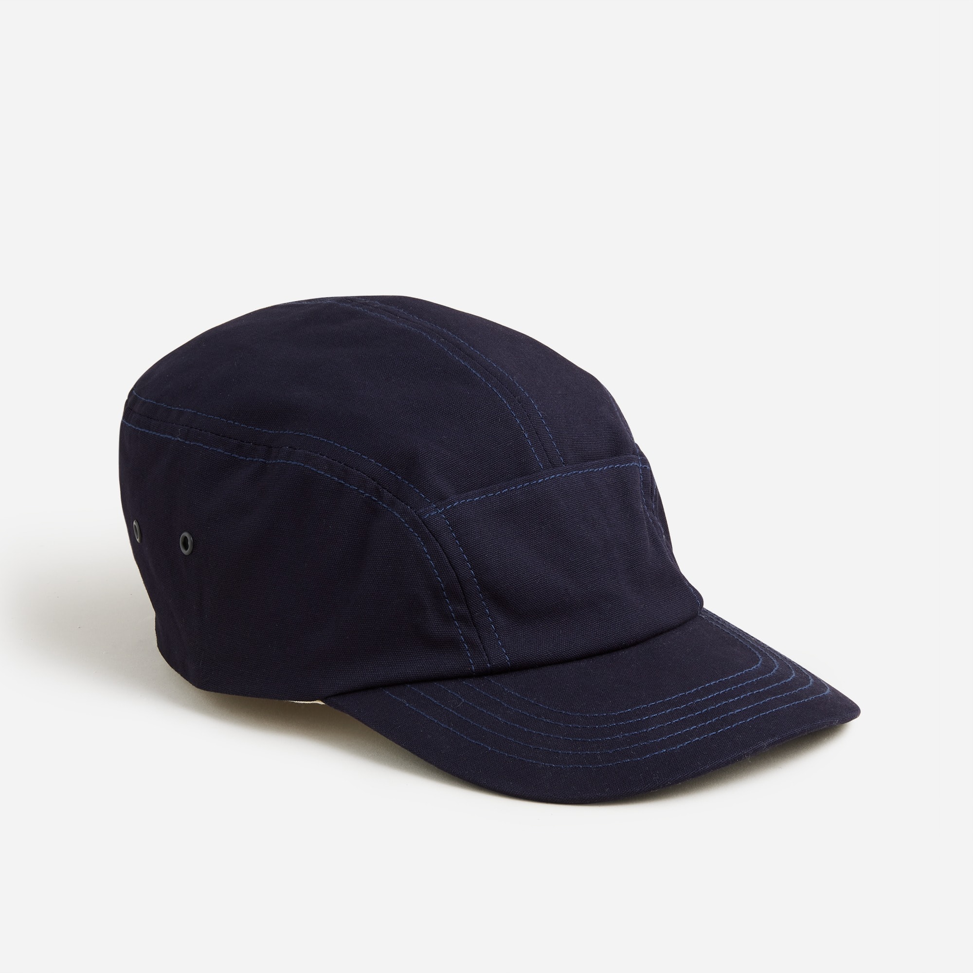 Three-panel cap