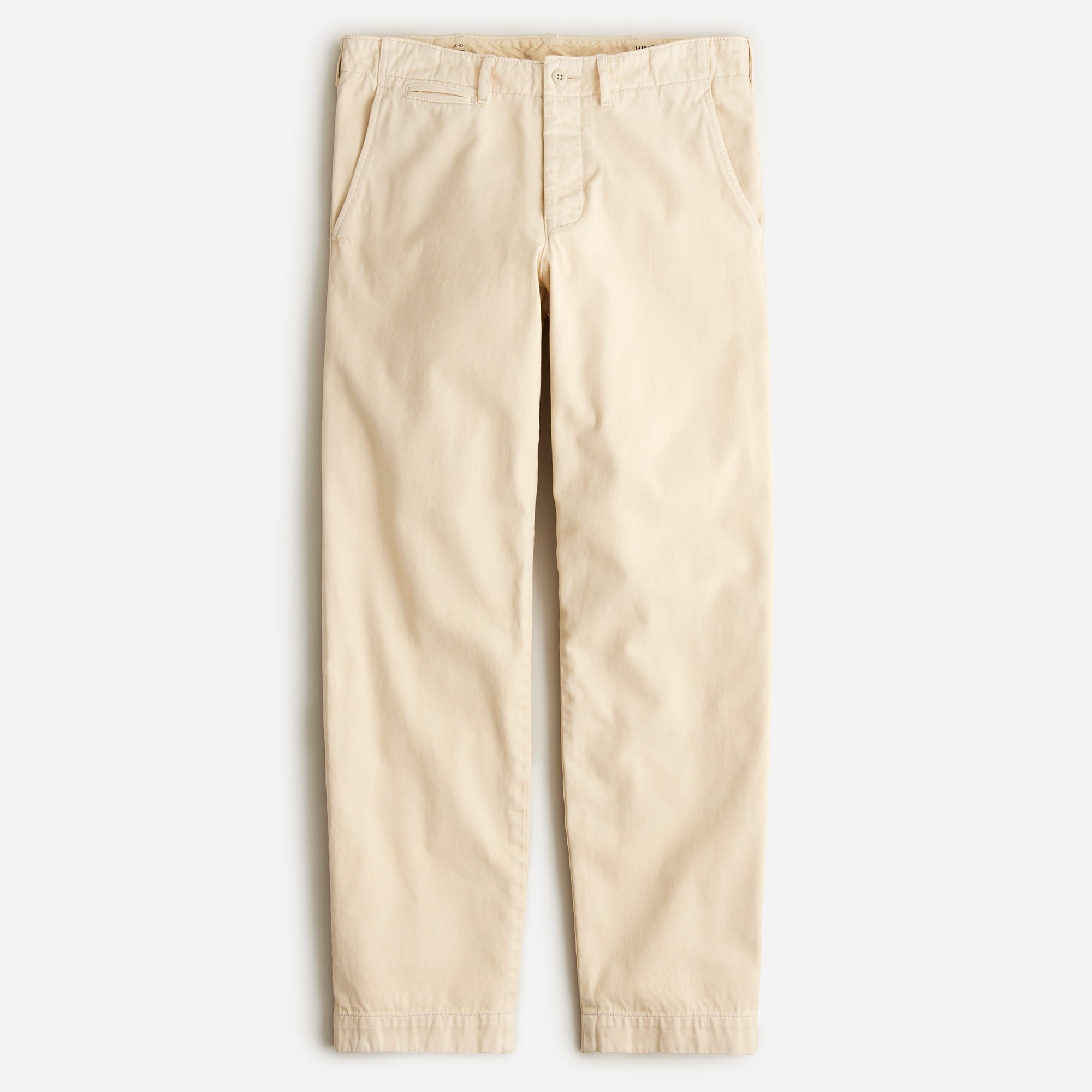 Wallace & Barnes selvedge officer chino pant