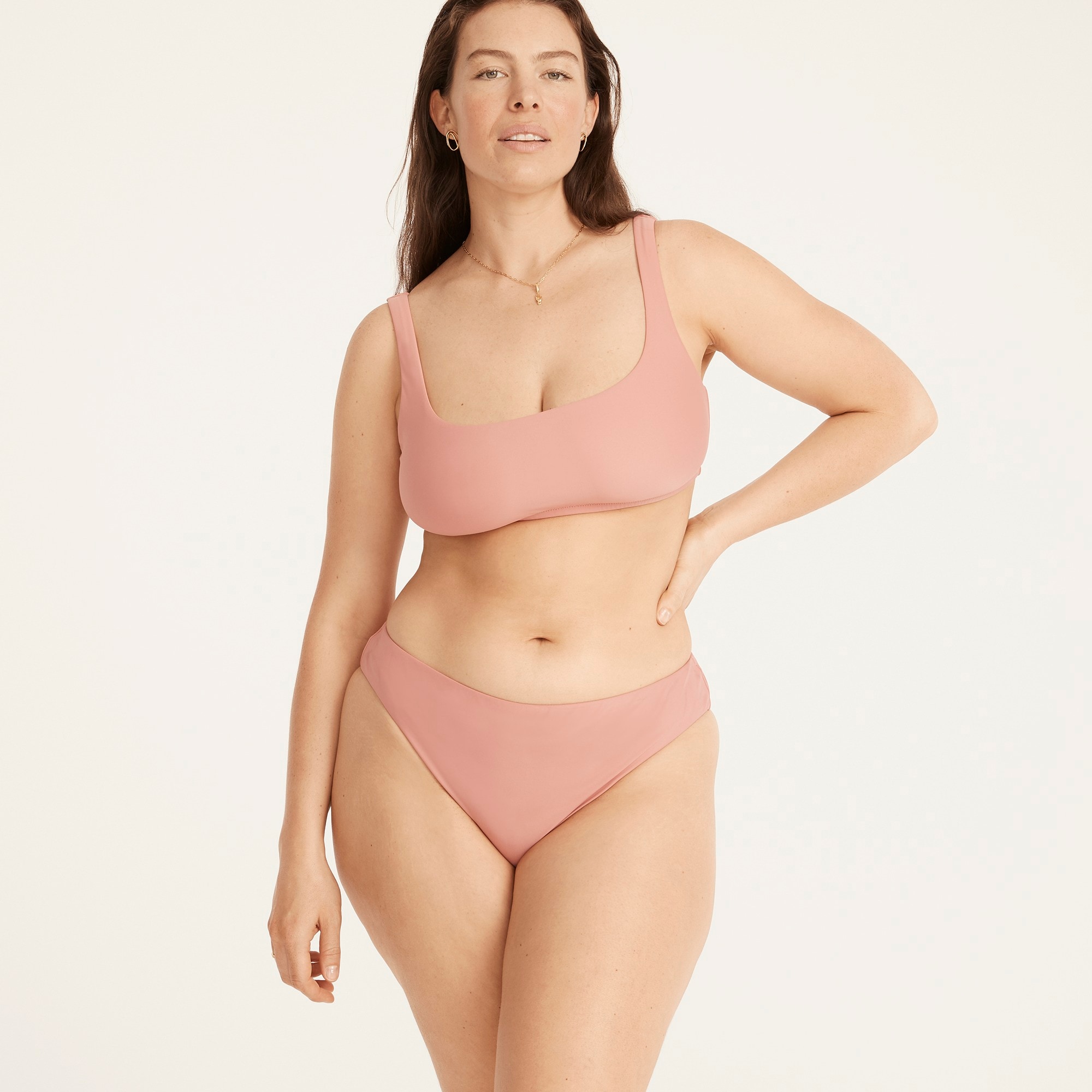 Squareneck bikini top