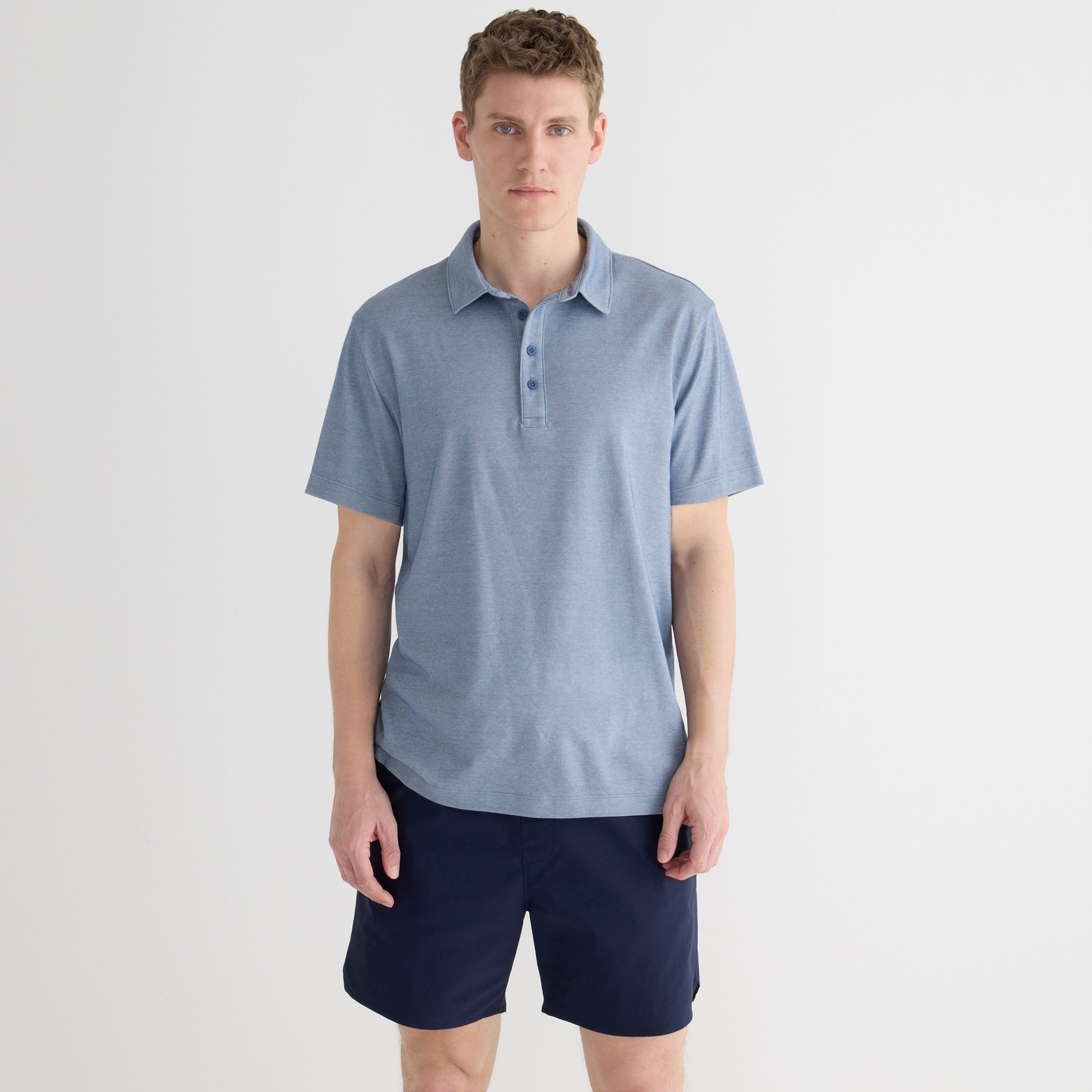 Performance polo shirt with COOLMAX®
