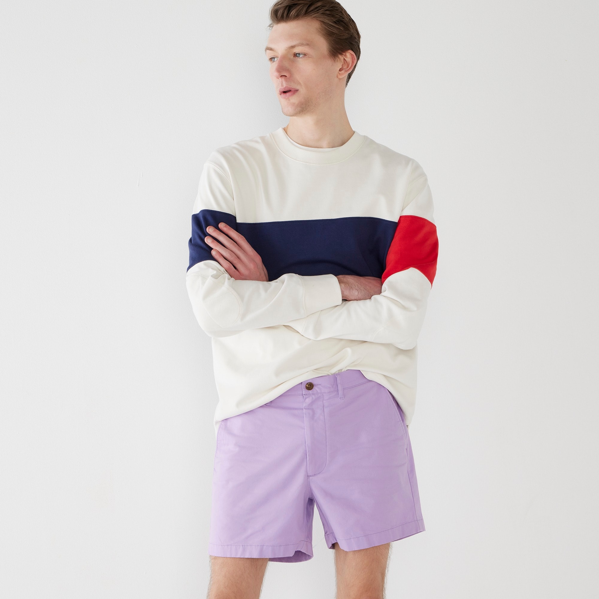 5" stretch chino short