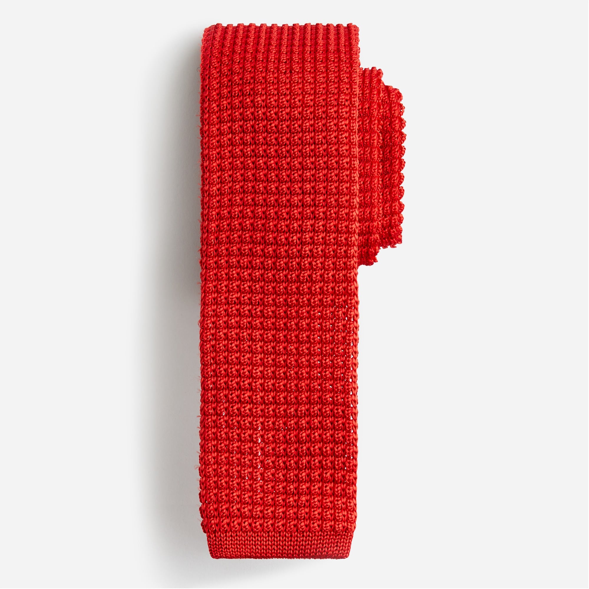 Silk knit tie