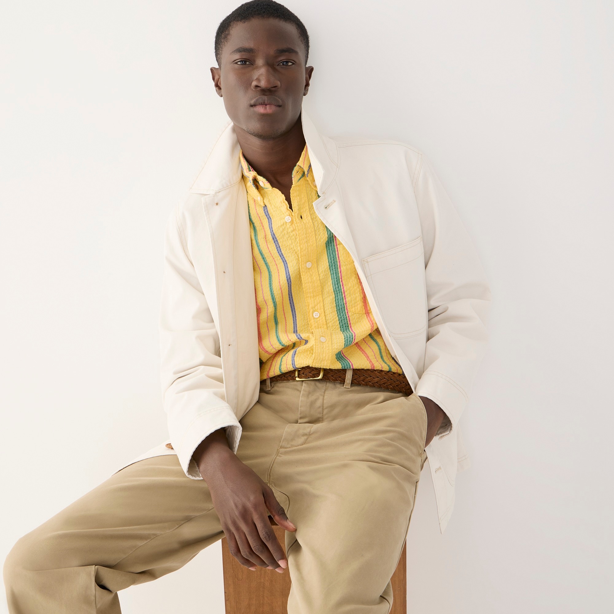 Wallace & Barnes lightweight twill chore jacket