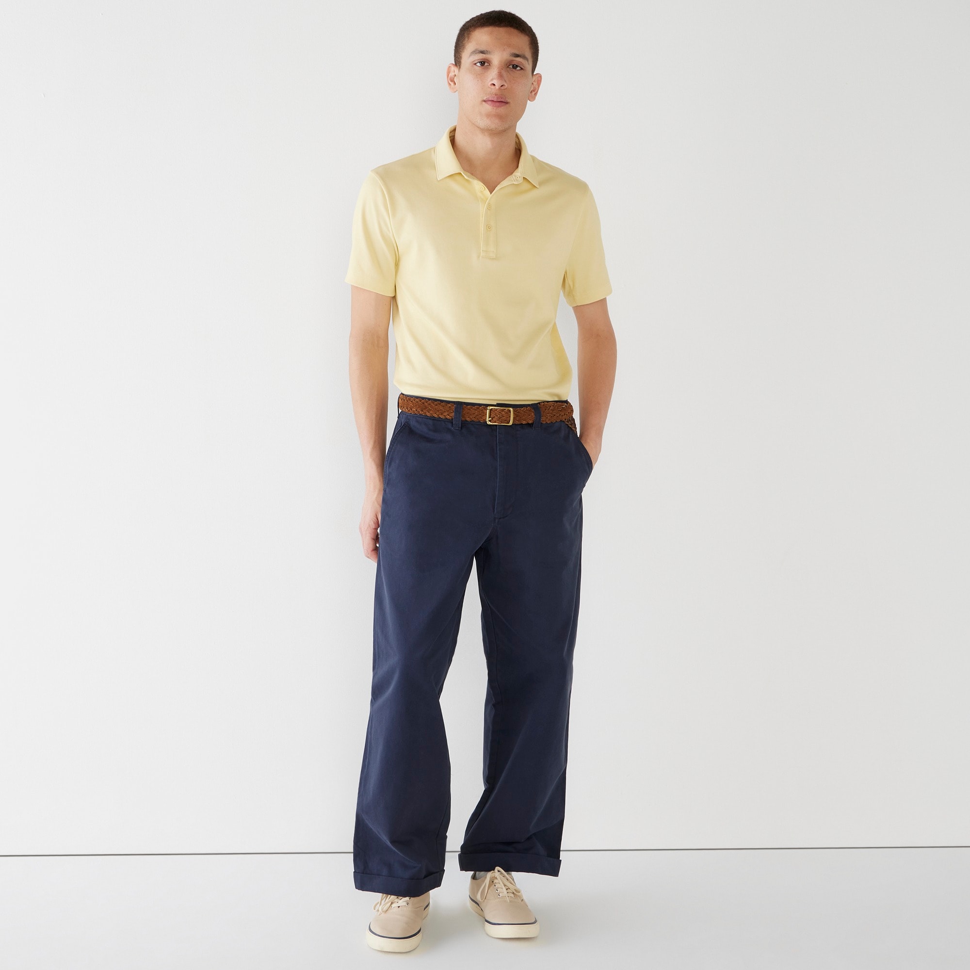 Performance polo shirt with COOLMAX®