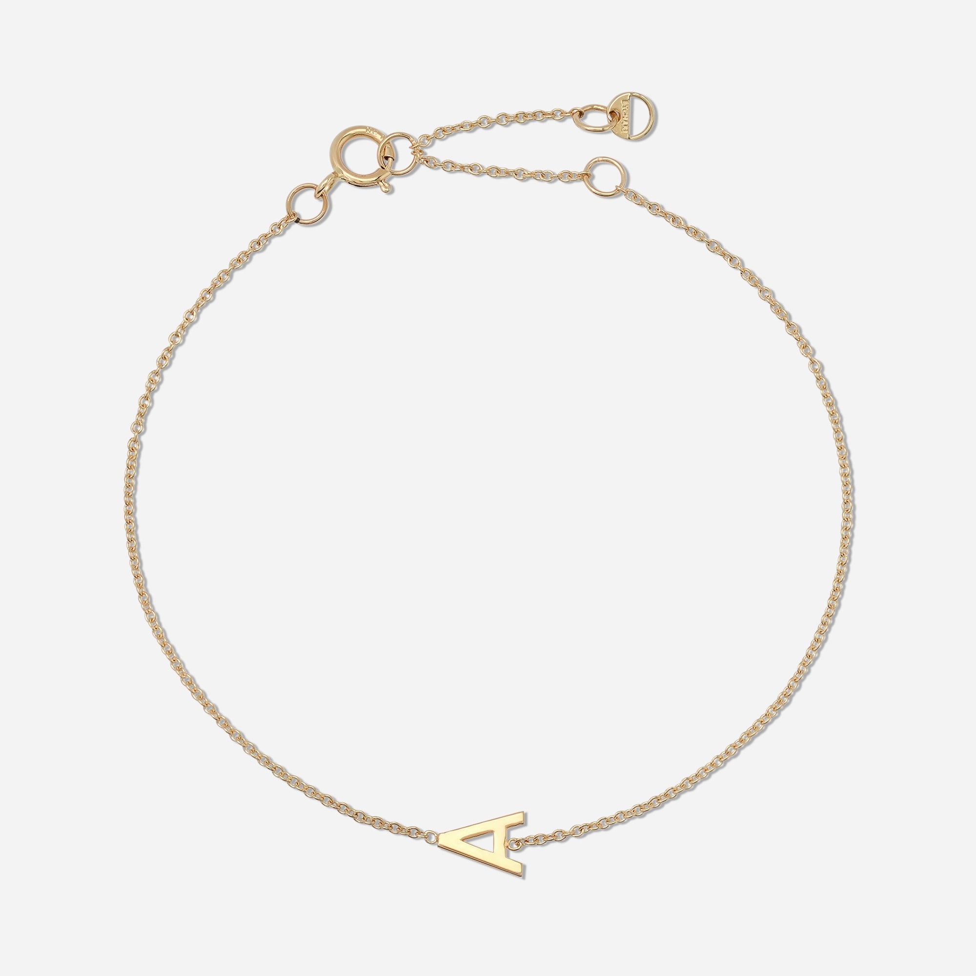 BYCHARI INITIAL BRACELET