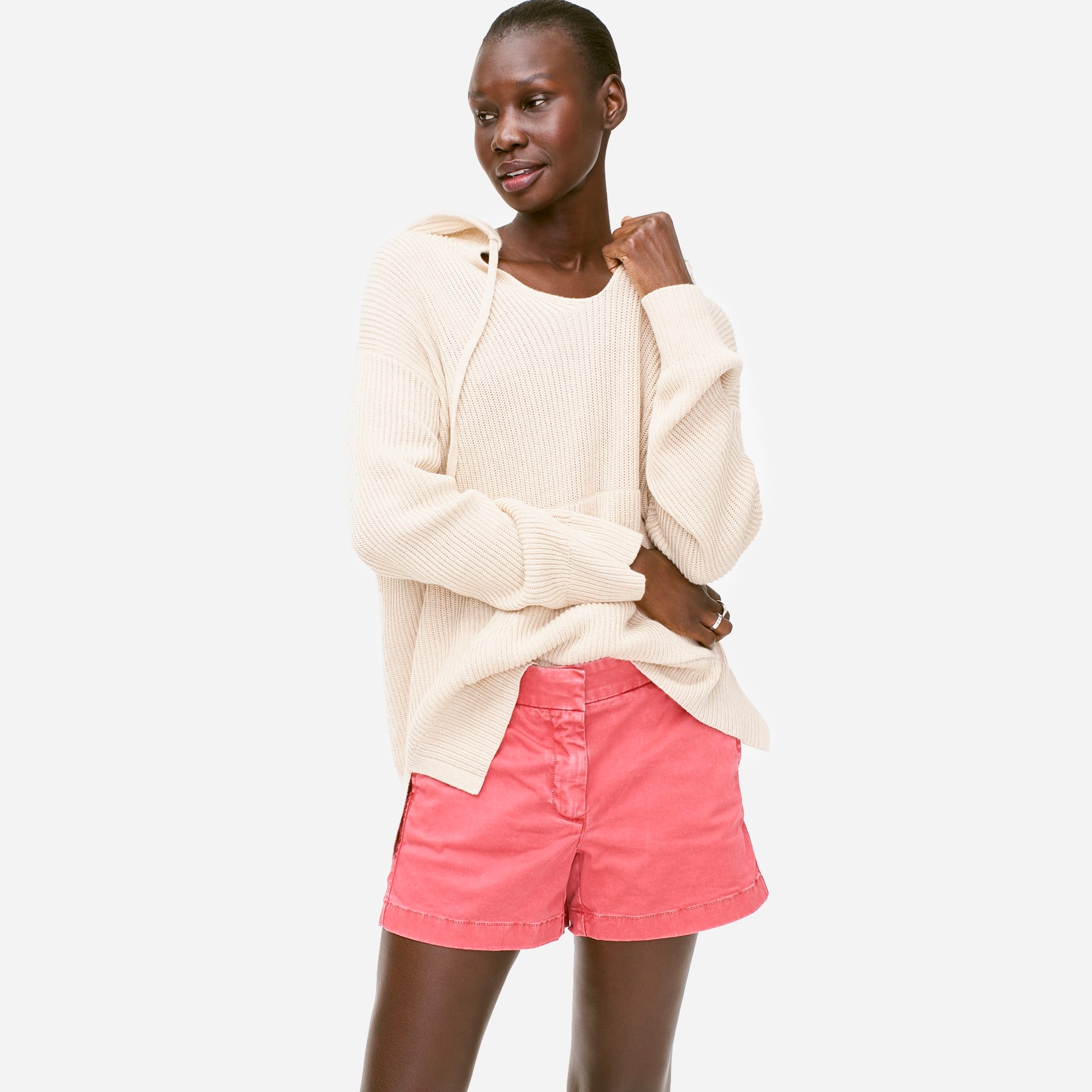 4" stretch chino short